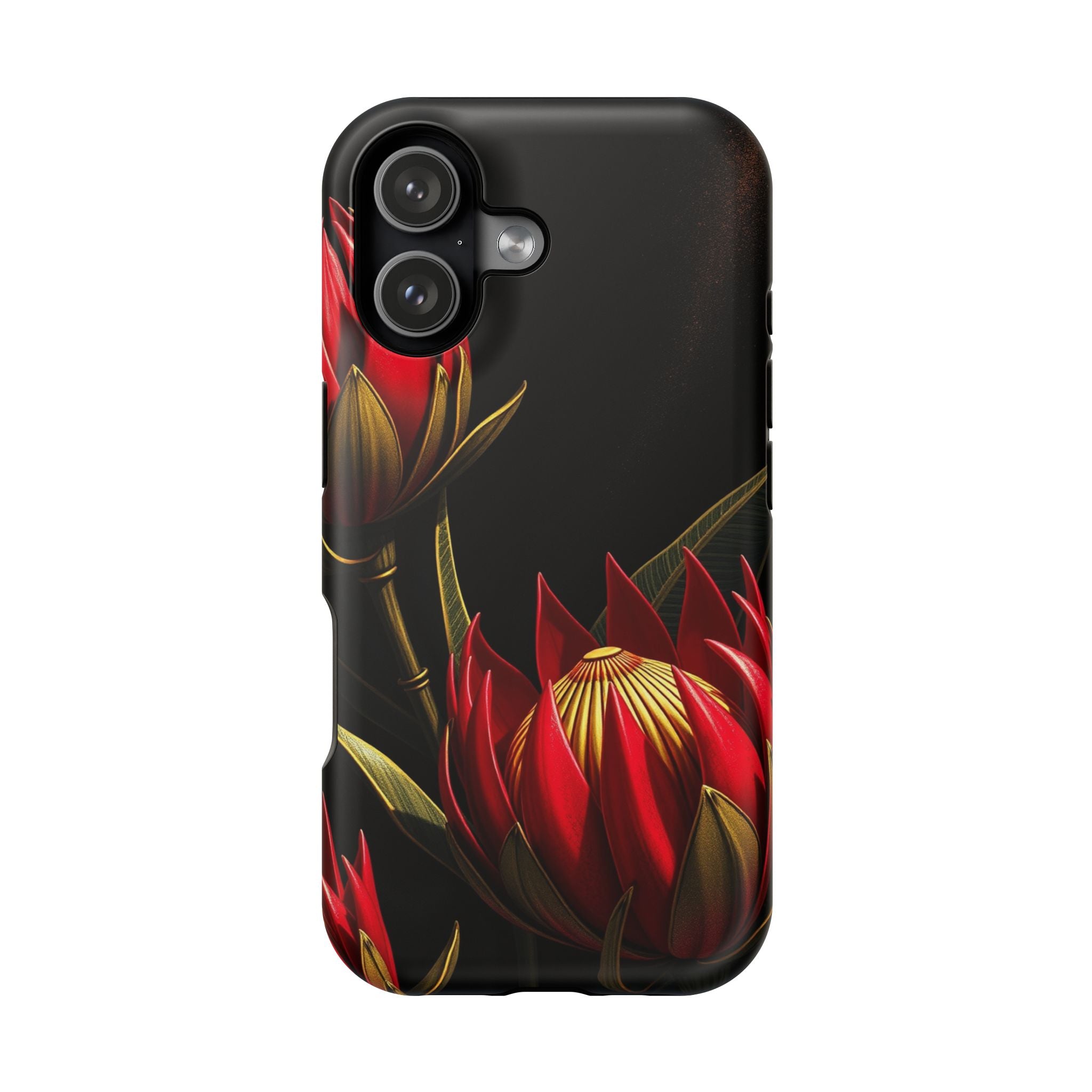 iPhone Protea Bold Gold Foil Luxury Slim Everyday Designer Case · iPhone Case