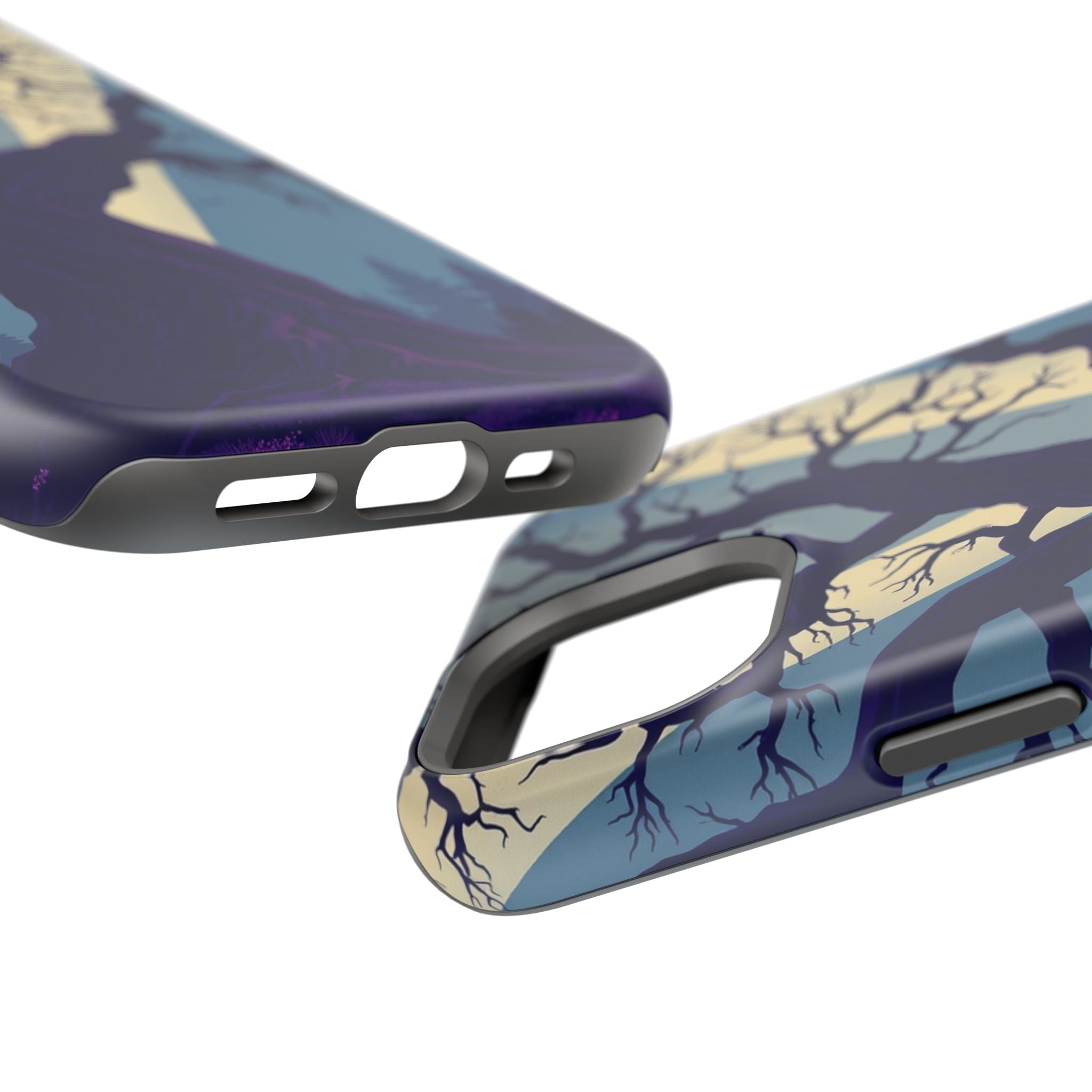 iPhone Twisted Tree Vintage Retro Poster Slim Everyday Designer Case · iPhone Ca