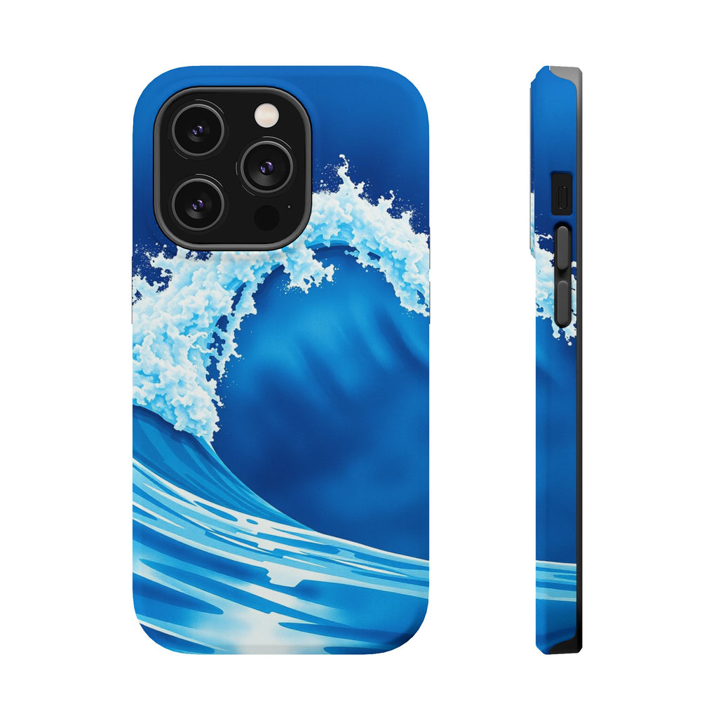iPhone Serene Wave Interference Design Slim Everyday Designer Case · iPhone Case