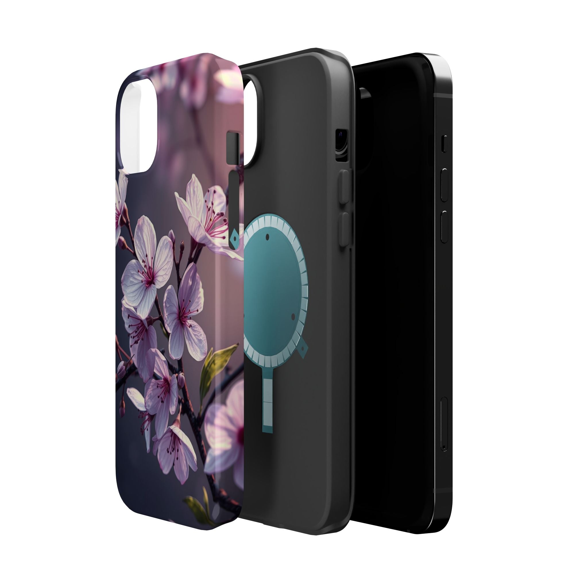 iPhone Cherry Blossom Enchanted Art Artistic Everyday Cas Slim Snap Case · iPhon