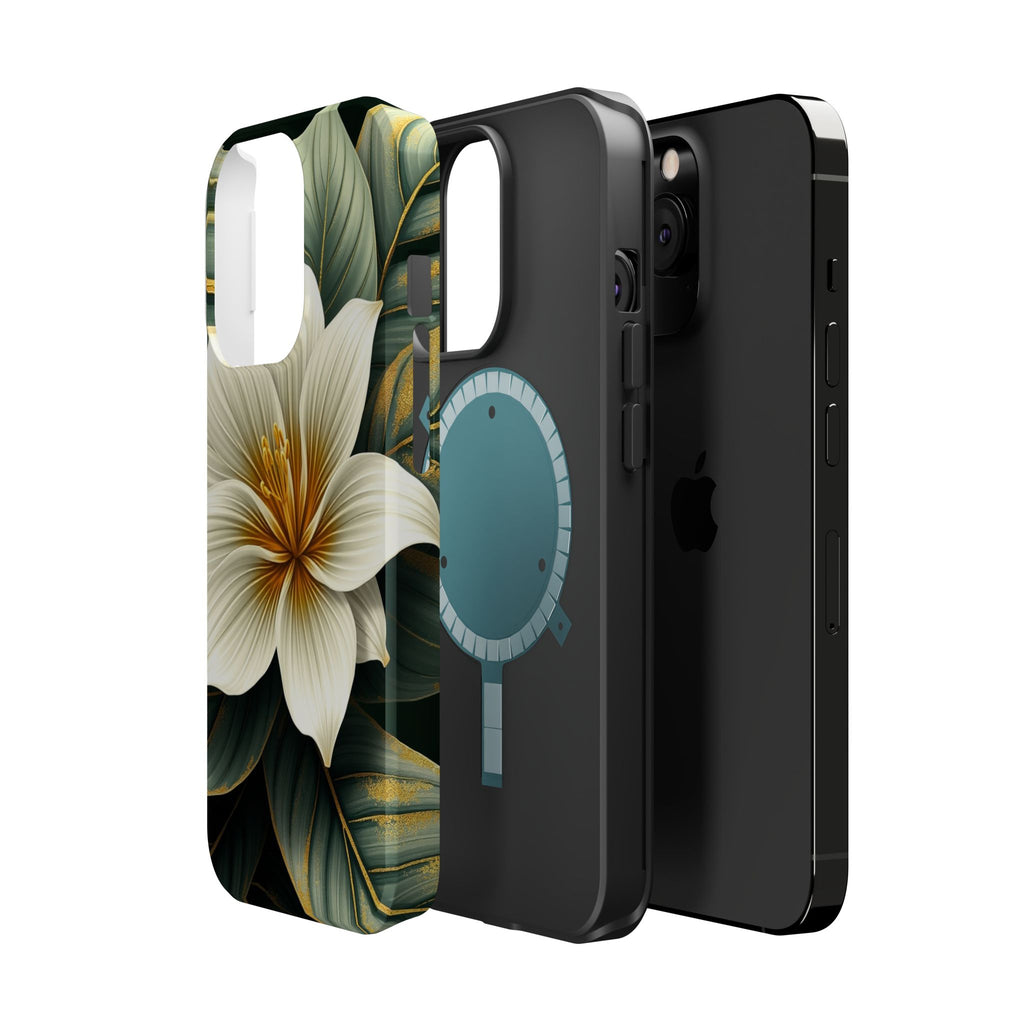 iPhone Radiant Tropical Bloom Design Slim Everyday Designer Case · iPhone Case