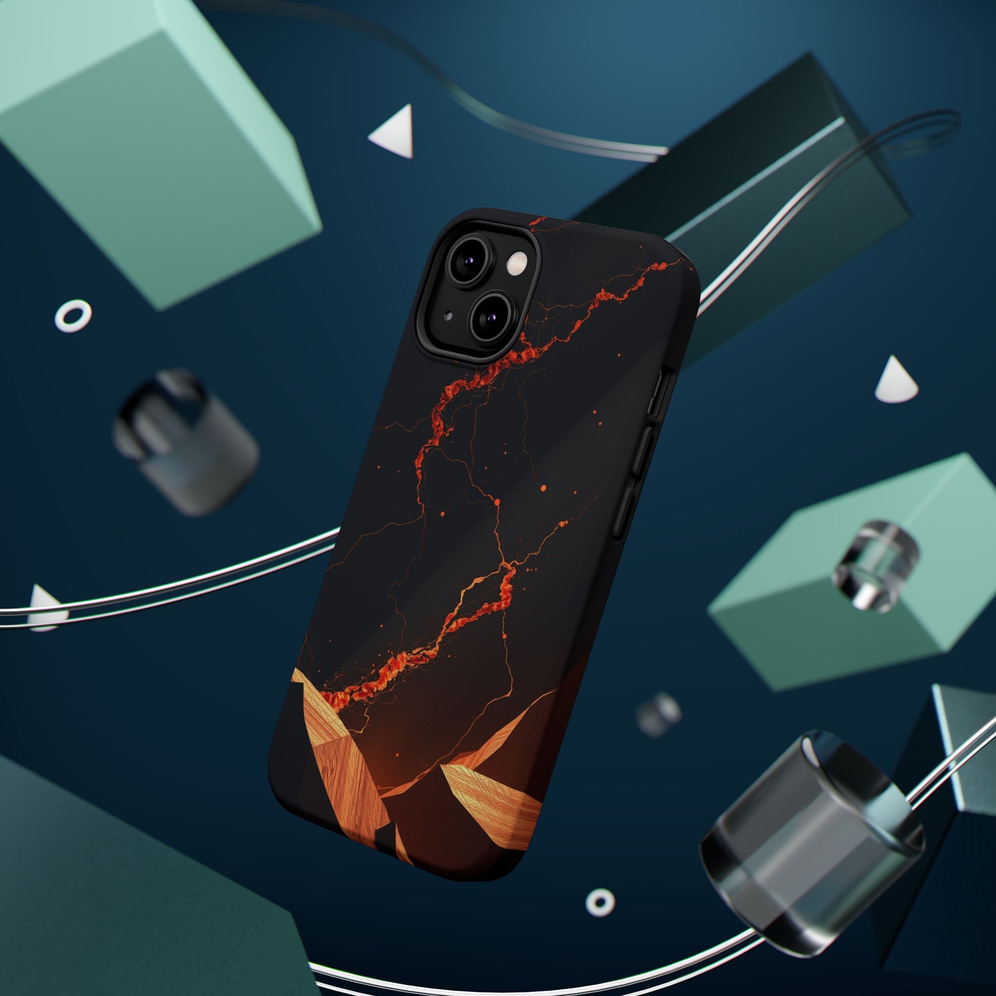 iPhone Petal Storm Electric Art 10 Bold Modern Everyday Snap Case · iPhone Case