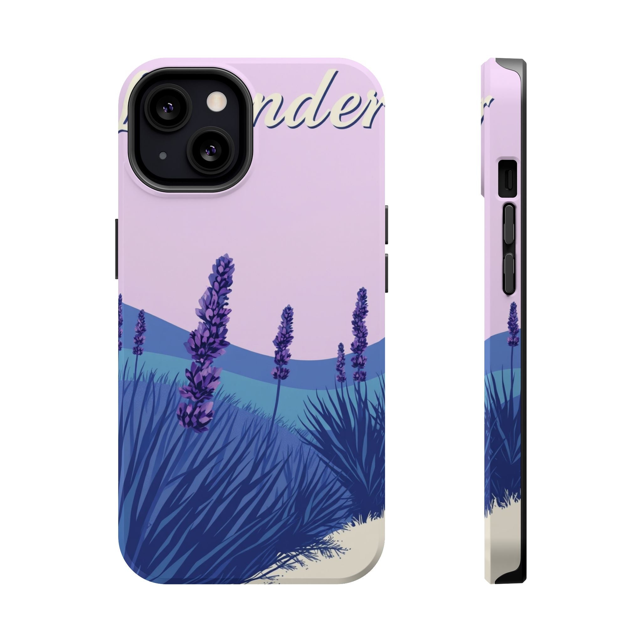 iPhone Lavender Haze Vintage Retro Poster Slim iPhone Everyday Designer · iPhone