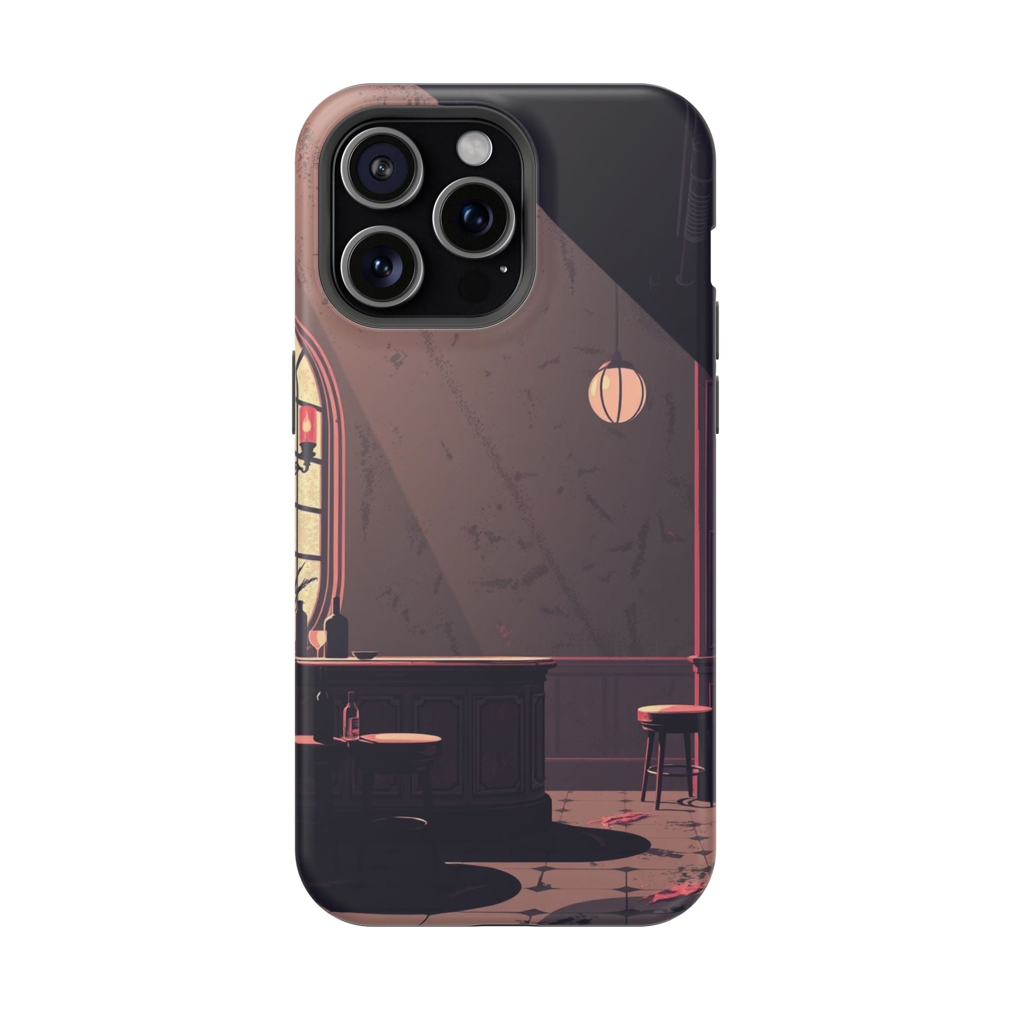iPhone Speakeasy Dark Grunge Distressed Slim Everyday Designer Case · iPhone Cas