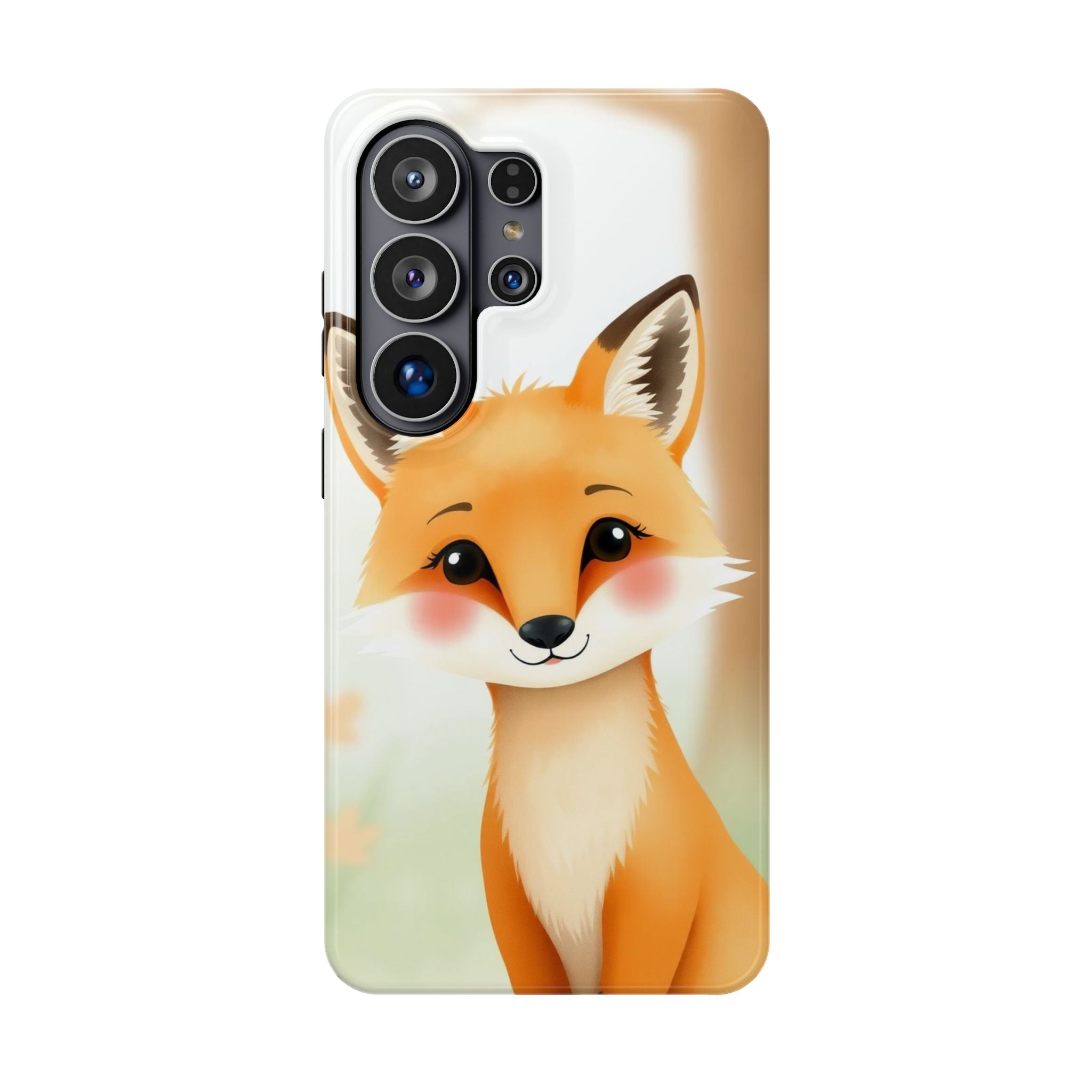 iPhone Watercolor Fox Portrait Kids Fun iPhone Phone Case Gift Slim · iPhone Cas