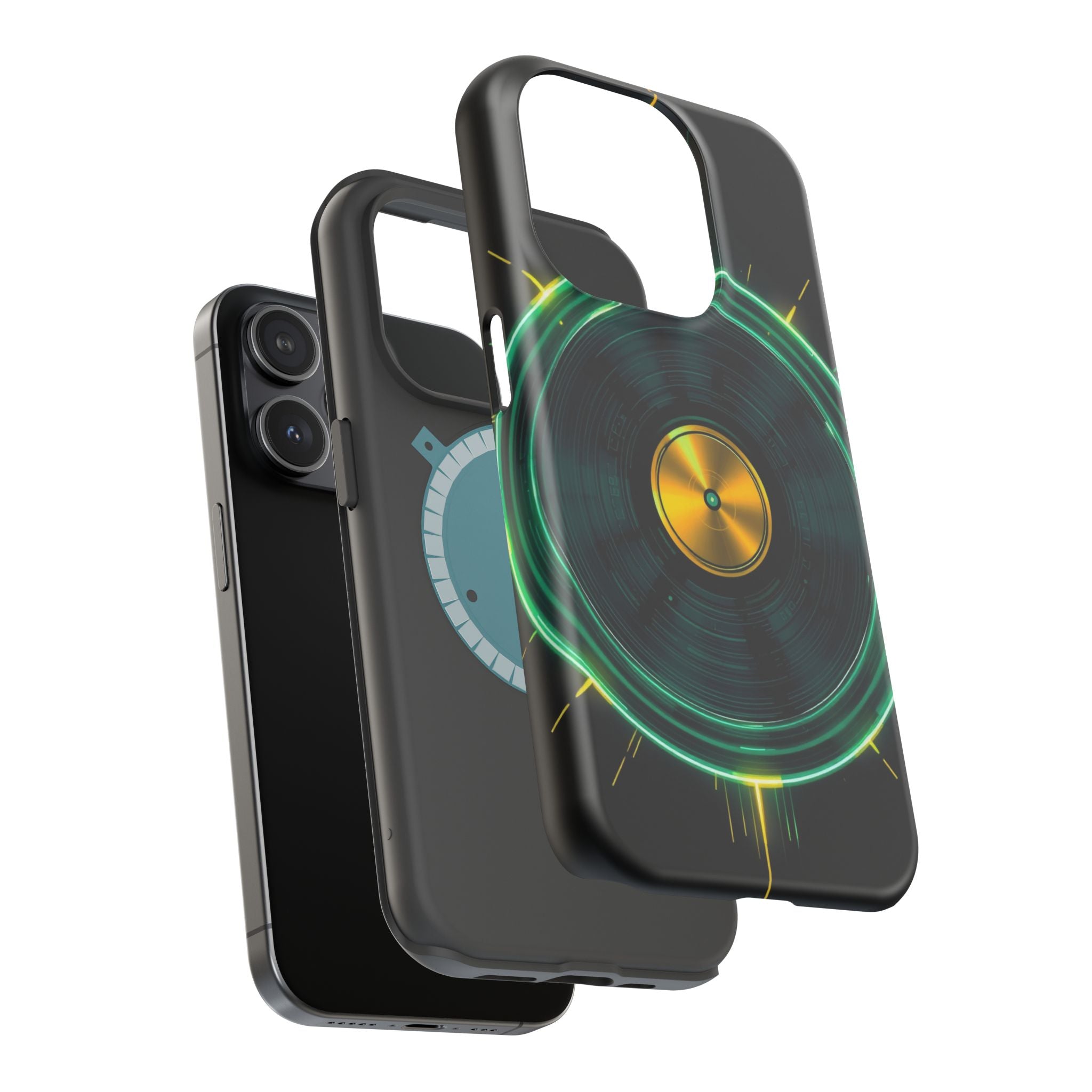 iPhone Dreamy Record Vinyl Spin Design Slim Everyday Designer Case · iPhone Case