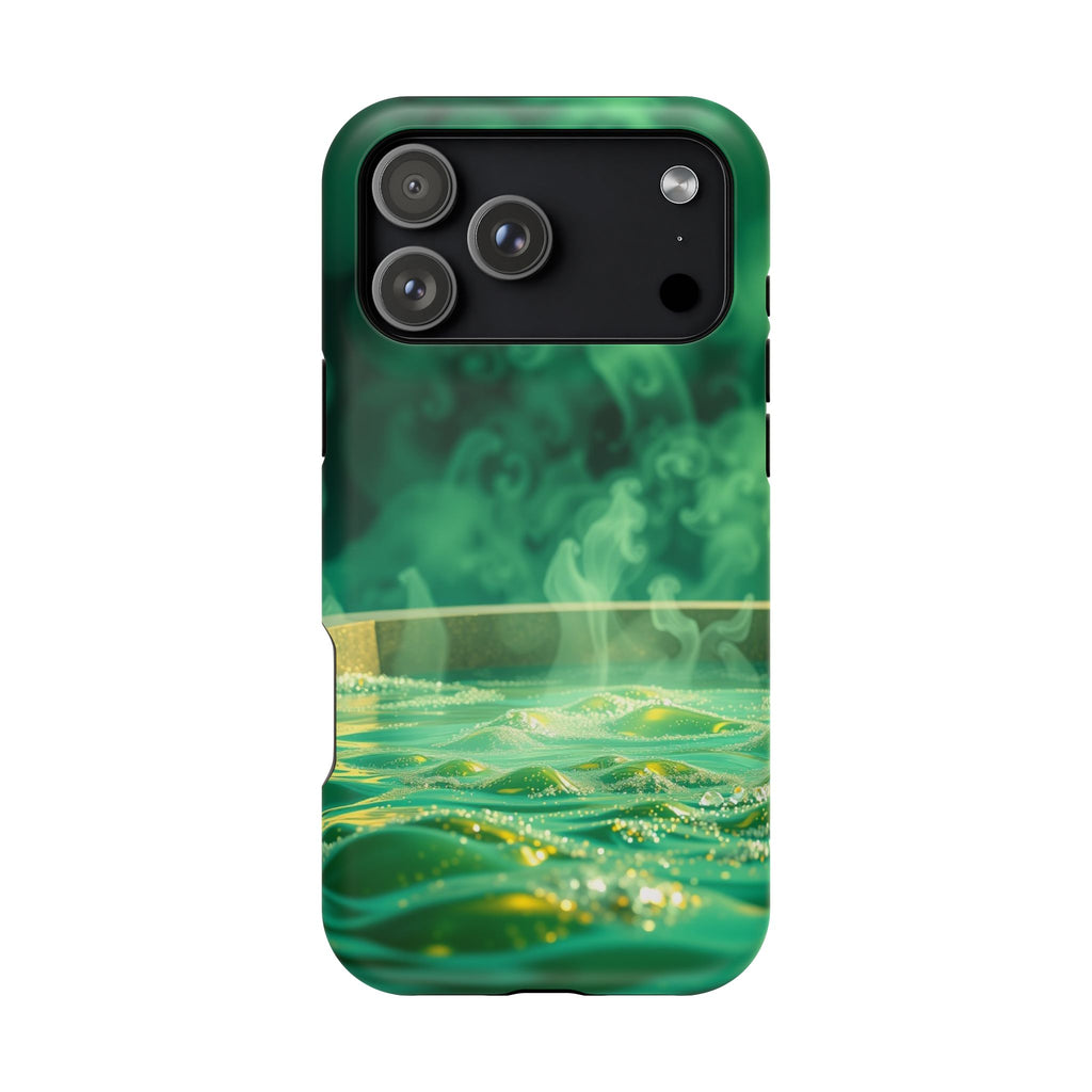 iPhone Hot Spring Steam Cinematic Art Slim Everyday Designer Case · iPhone Case