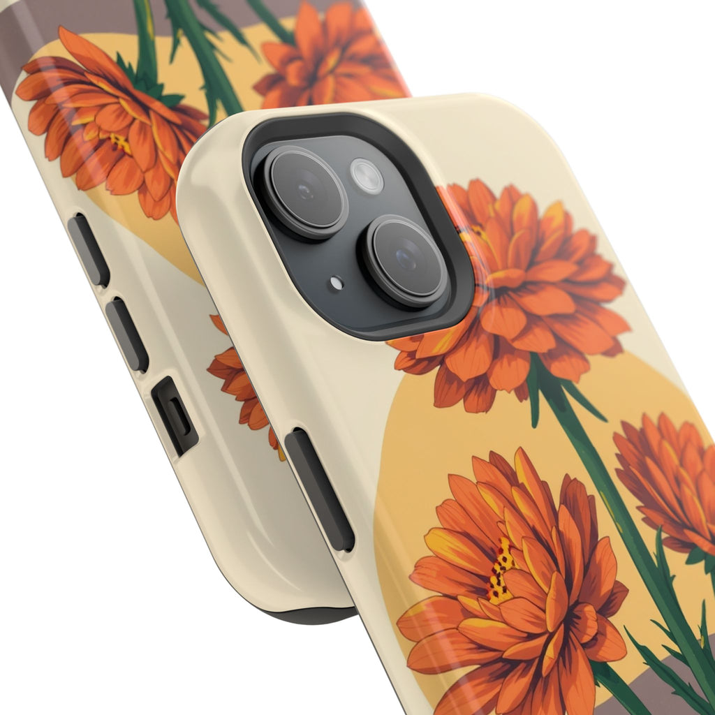 iPhone Ranunculus Stack Bold Art Bold Modern Everyday Snap Case · iPhone Case