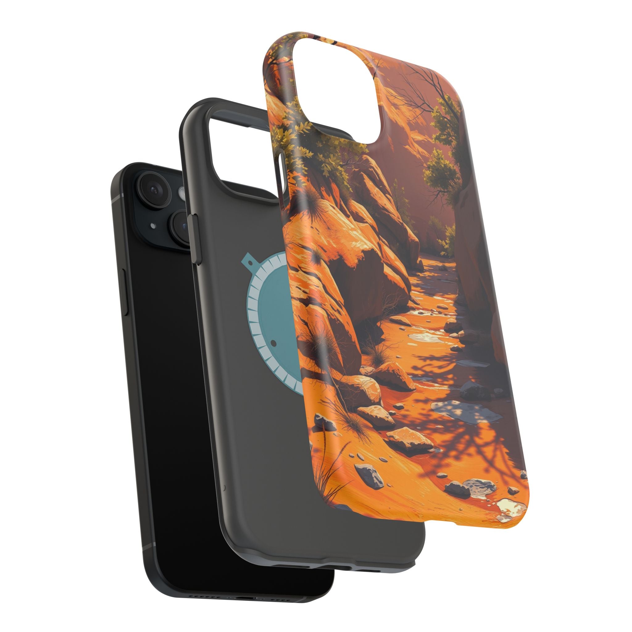iPhone Spring Creek Bold Art Slim Everyday Designer Case · iPhone Case