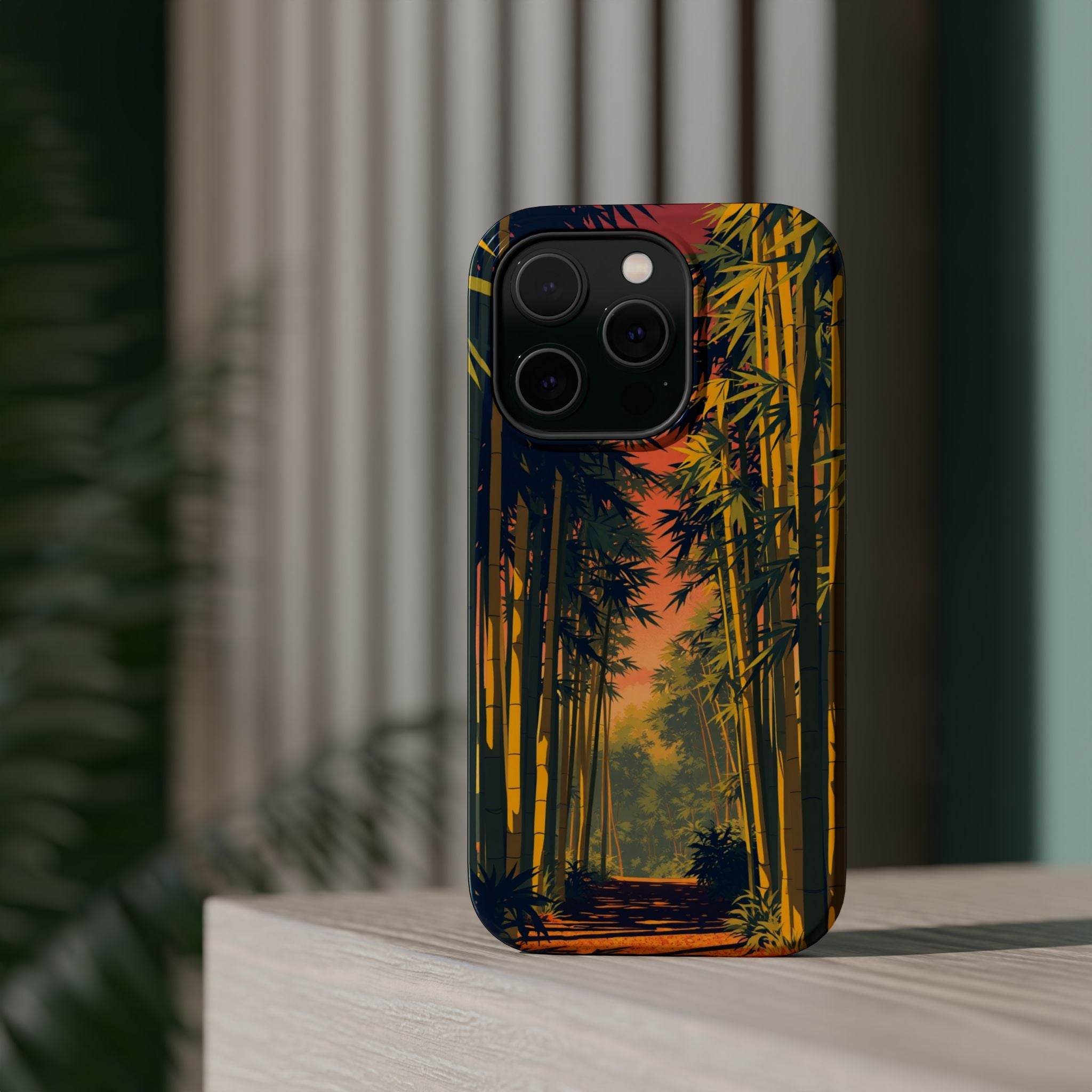 iPhone Bamboo Grove Enchanted Art 13 Slim Everyday Designer Case · iPhone Case