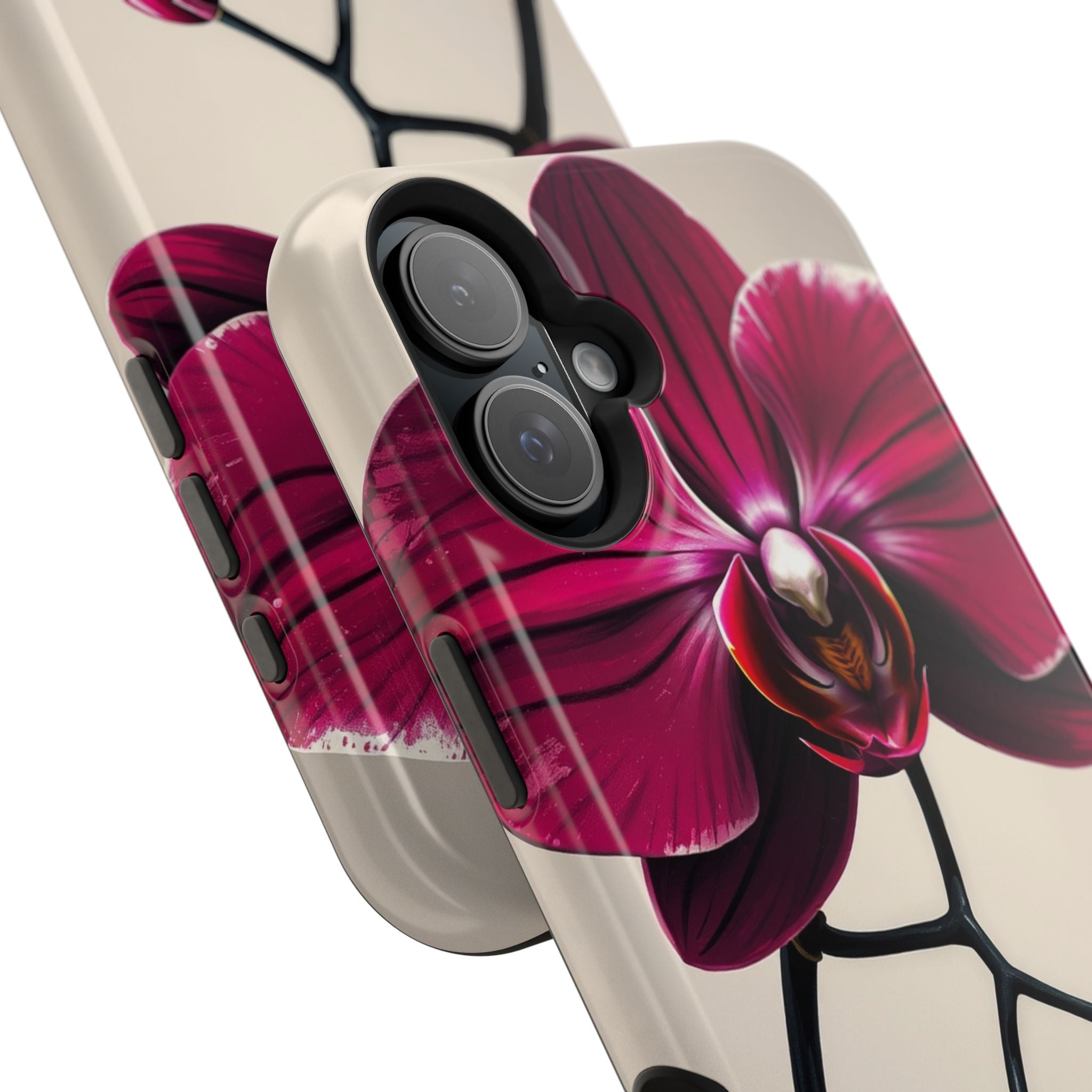 iPhone Orchid Study Enchanted Art Bold Modern Everyday Snap Case · iPhone Case