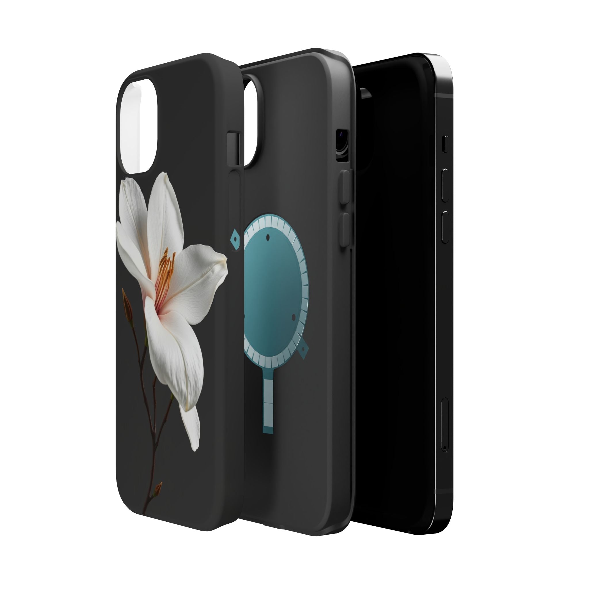 iPhone Earthy Magnolia Dream Design Slim Everyday Designer Case · iPhone Case