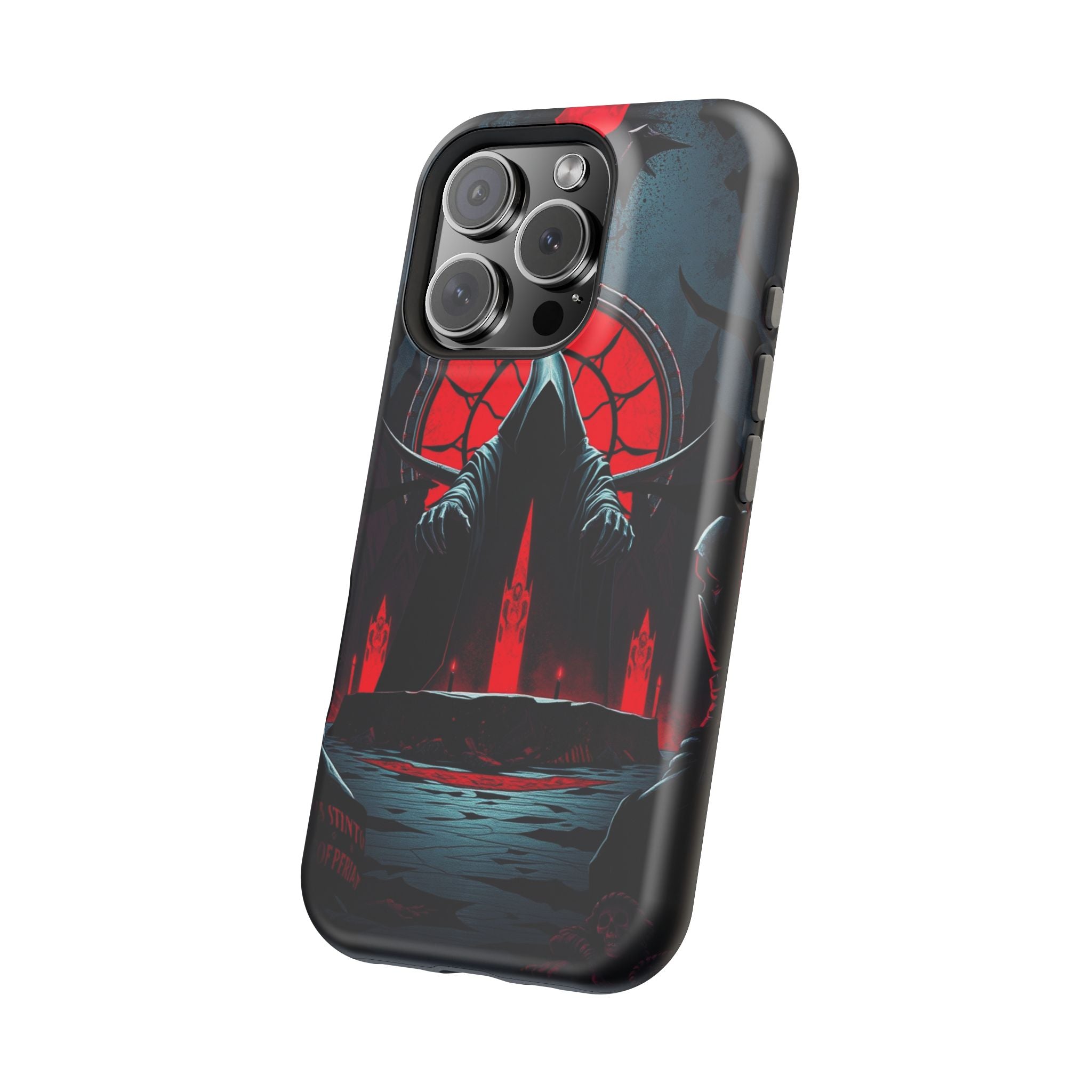 iPhone Serene Necromancer Circle Design Slim Everyday Designer Case · iPhone Cas