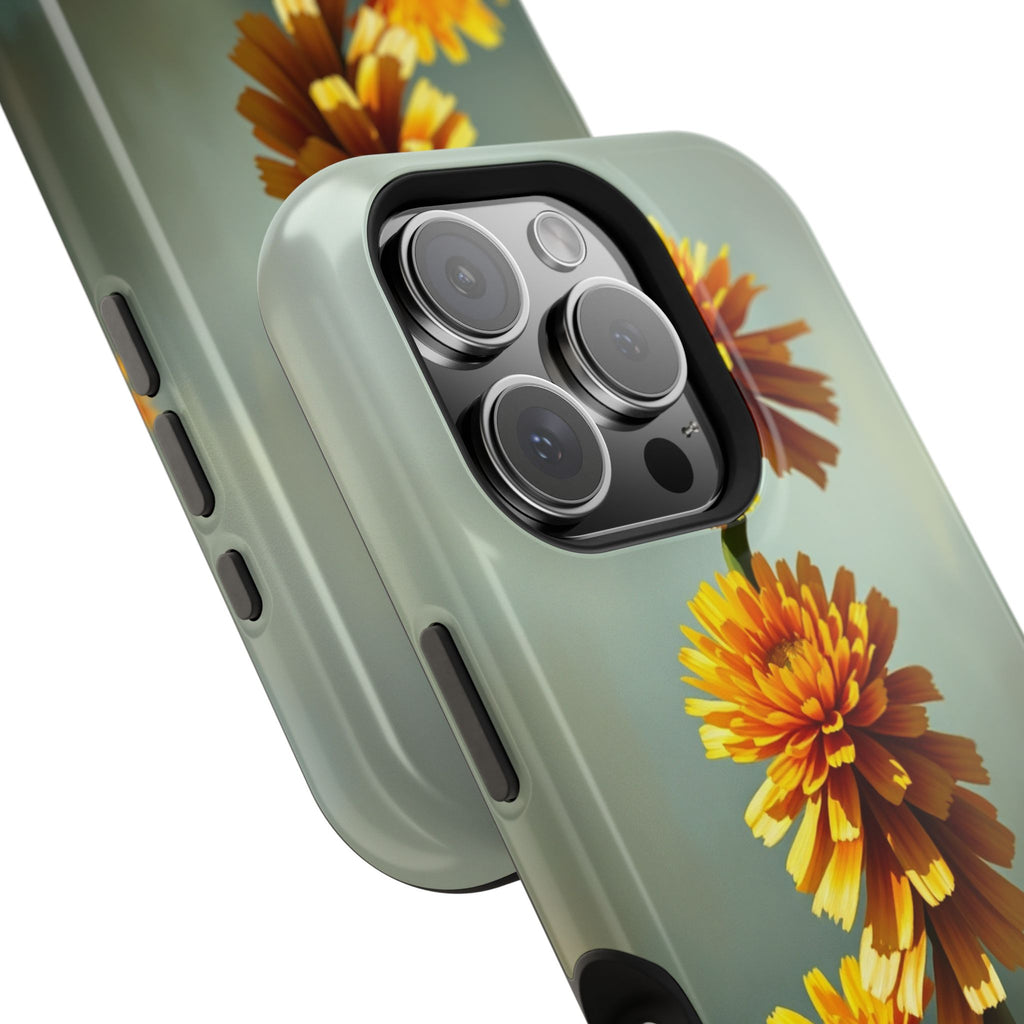 iPhone Ranunculus Stack Electric Art Slim Everyday Designer Case · iPhone Case