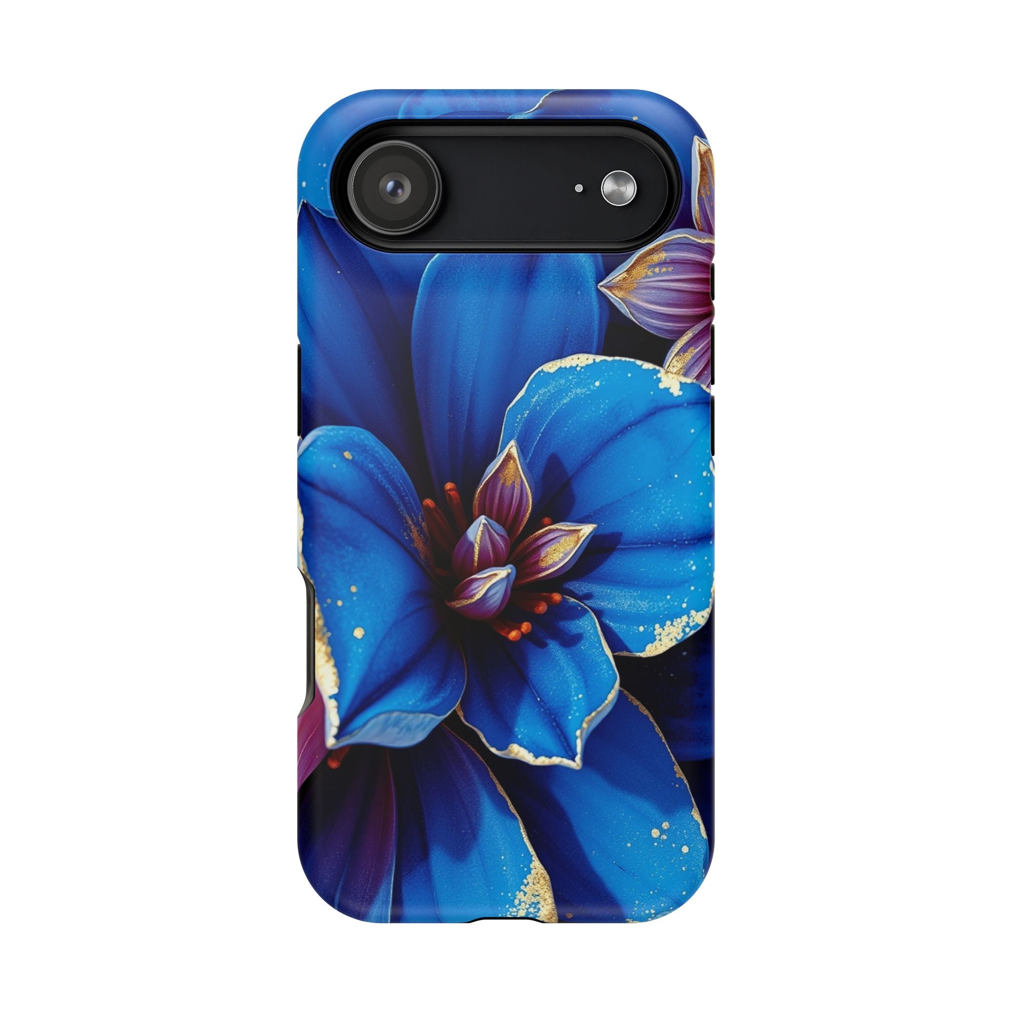 iPhone Floral Gold Foil Serene Design Slim Snap Case Ga · iPhone Case