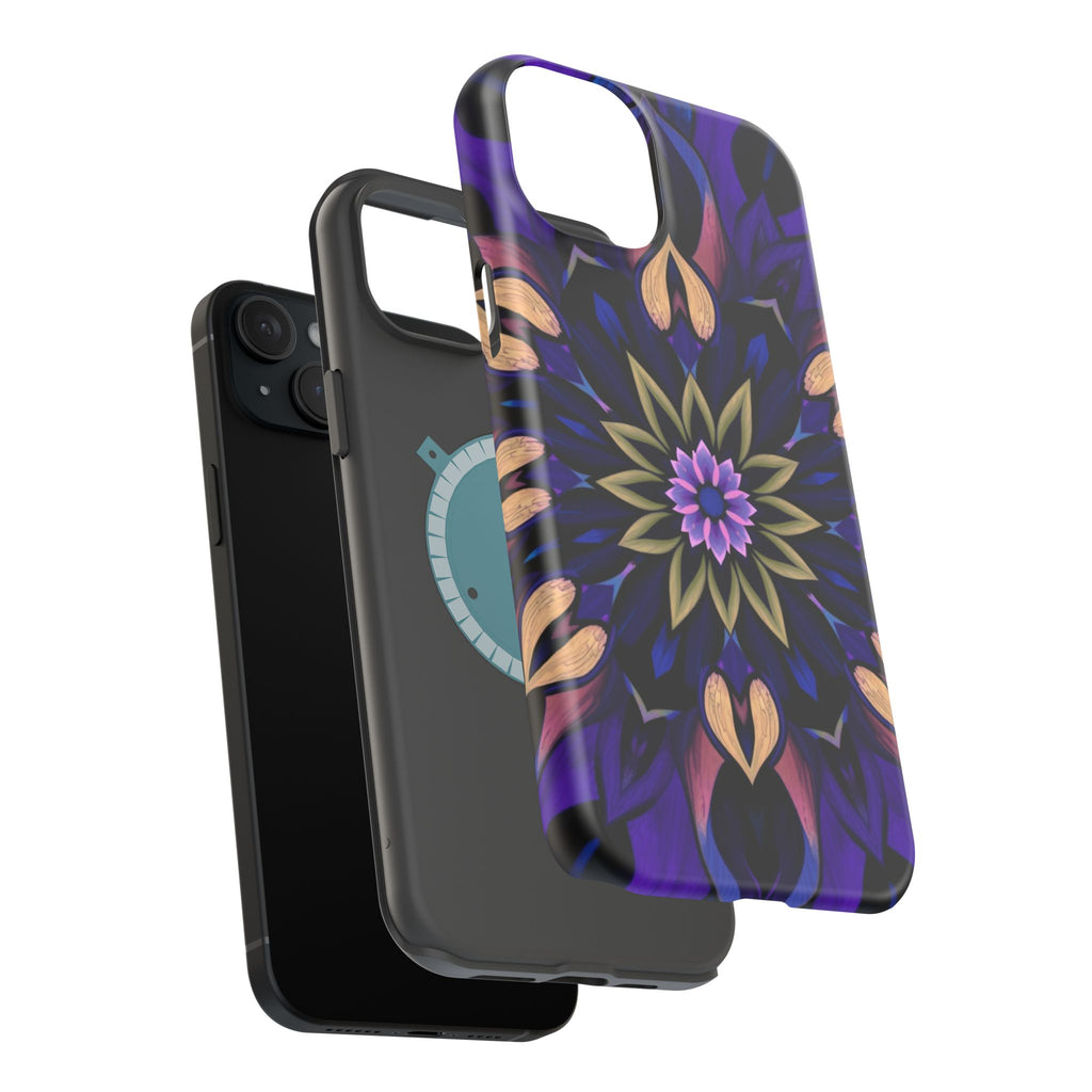 iPhone Floral Mandala Mystic Art Bold Modern Everyday Snap Case · iPhone Case