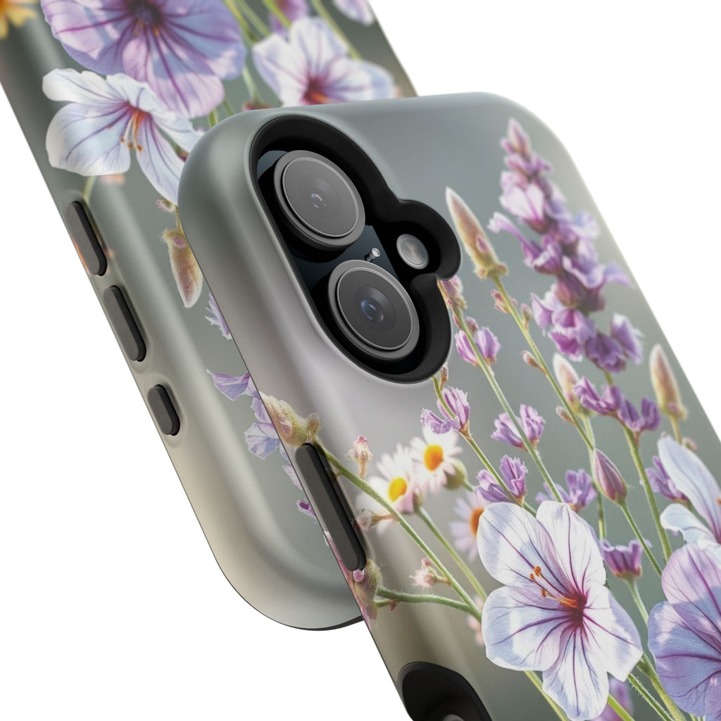 iPhone Wildflower Bunch Enchanted Art Slim Everyday Designer Case · iPhone Case