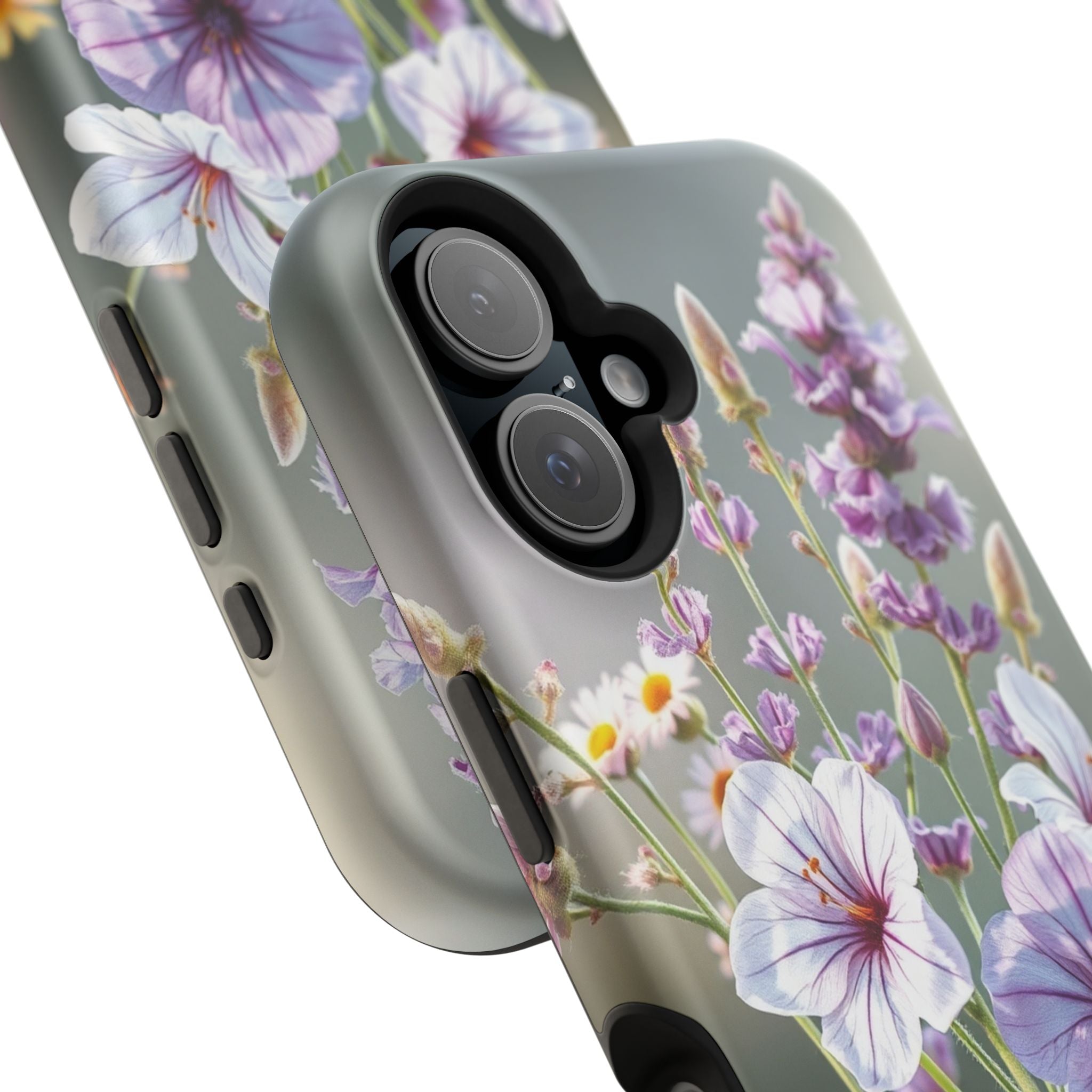 iPhone Wildflower Bunch Enchanted Art Slim Everyday Designer Case · iPhone Case