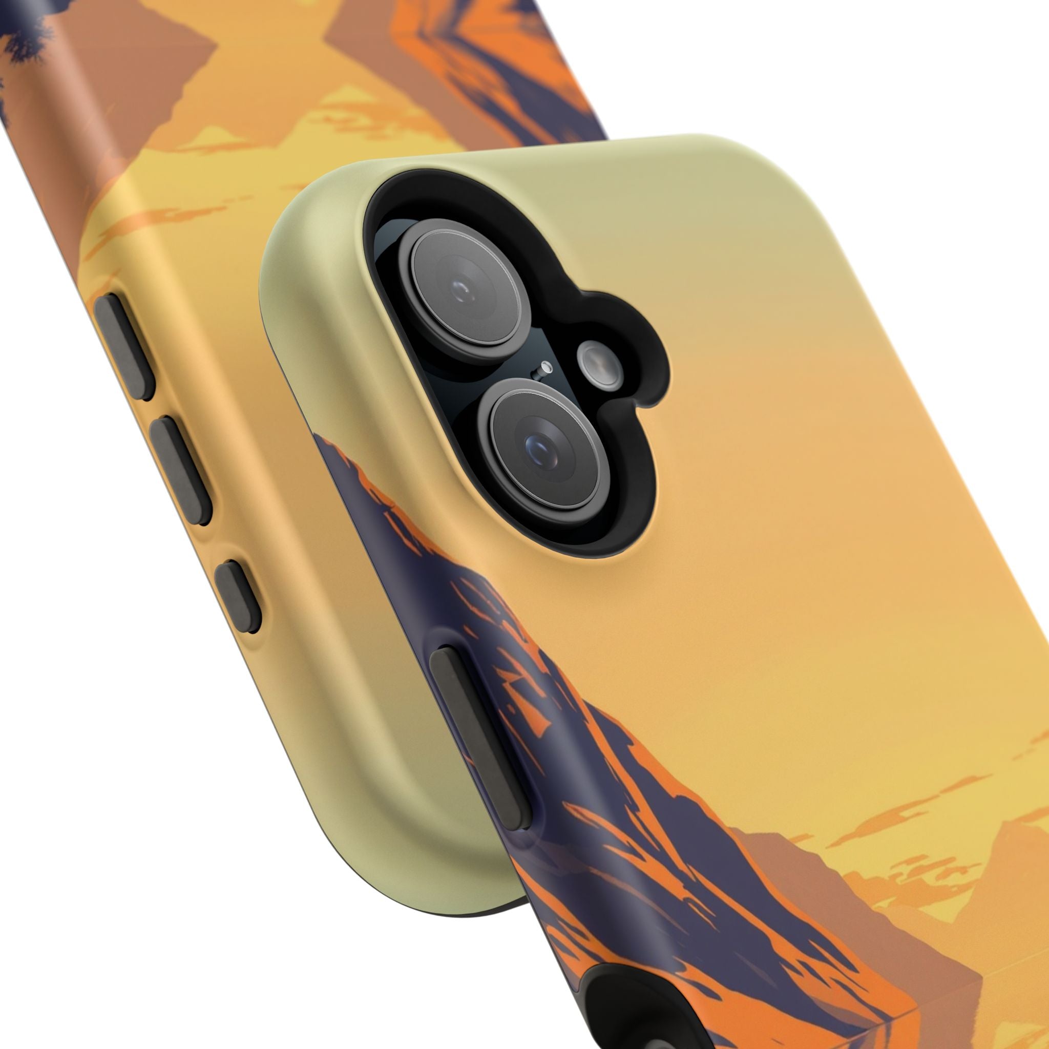 iPhone Fjord Reflection Pop Art Bold Slim Everyday Designer Case · iPhone Case