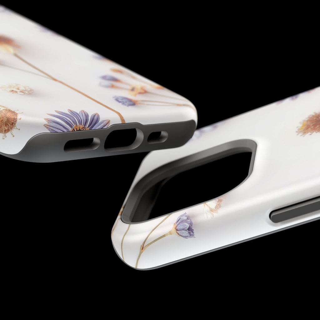 iPhone Dried Flower Flat Lay Bold Art Slim Everyday Designer Case · iPhone Case