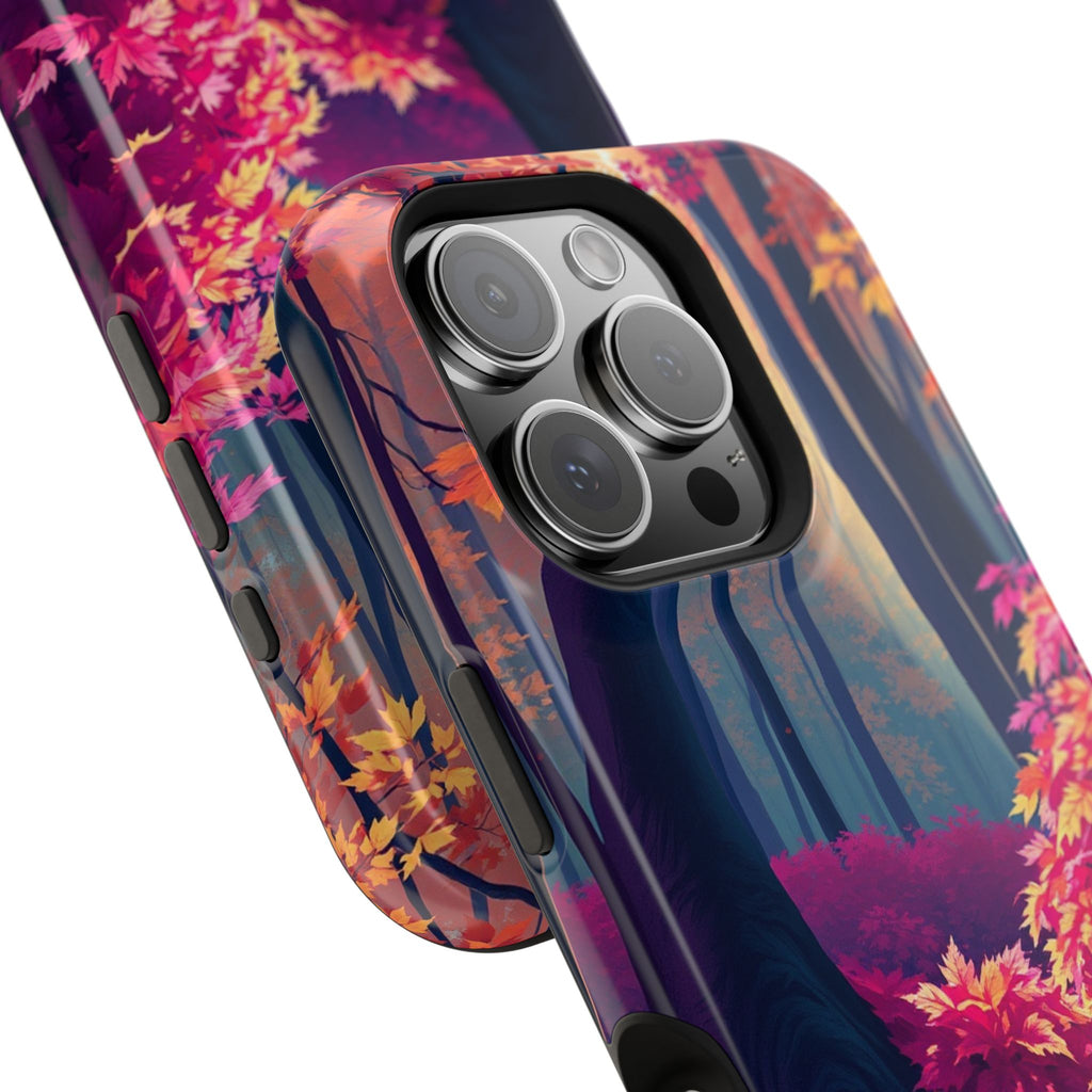 iPhone Earthy Autumn Forest Floor Design Slim Everyday iPhone Designer · iPhone