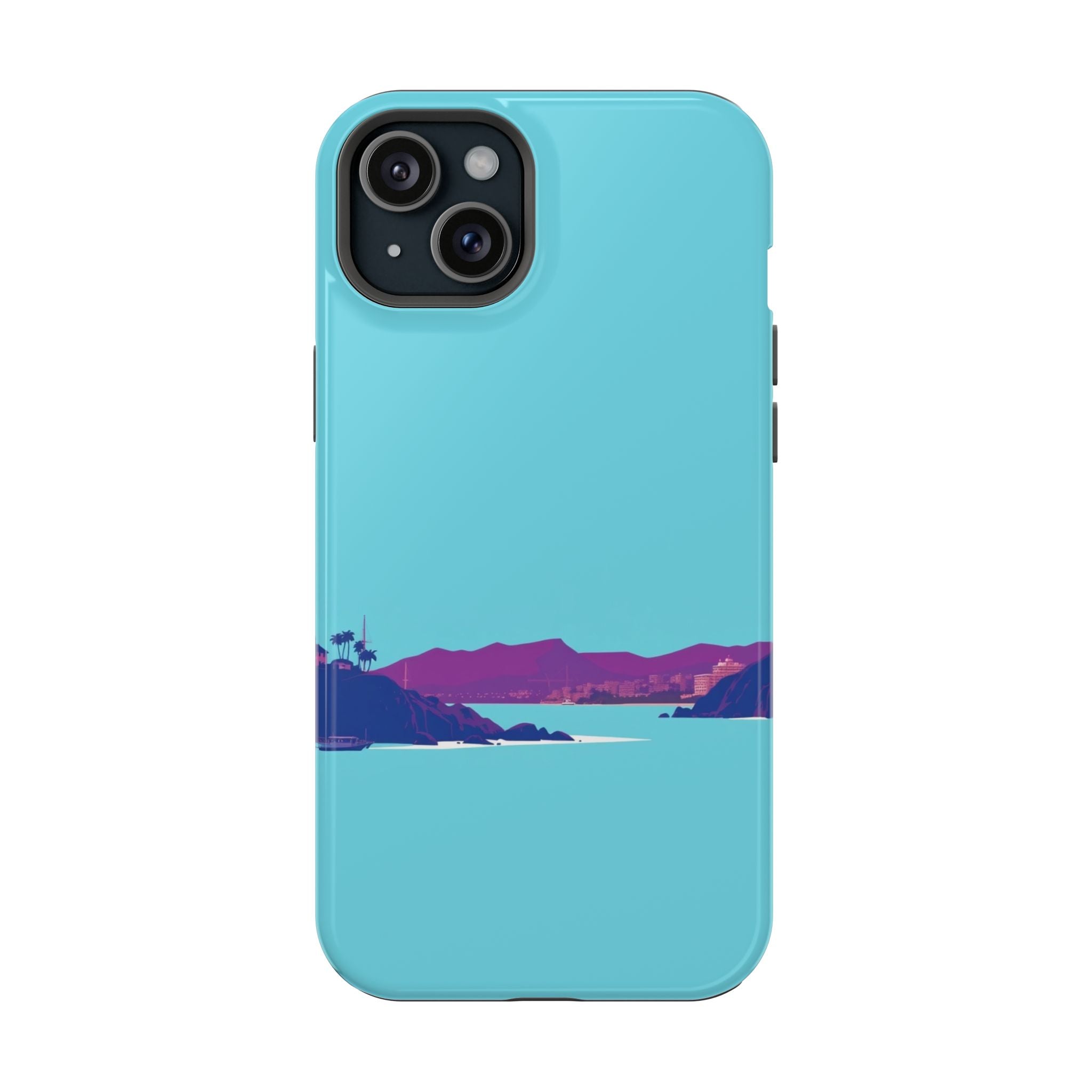 iPhone Hibiscus Coast Mystic Art Bold Modern Everyday Snap Case · iPhone Case