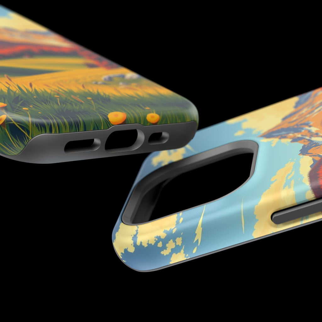 iPhone Radiant Alpine Meadow Design Slim Everyday Designer Case · iPhone Case