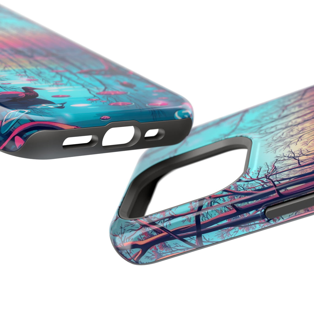 iPhone Cypress Swamp Holographic Iridescent Slim iPhone Everyday · iPhone Case