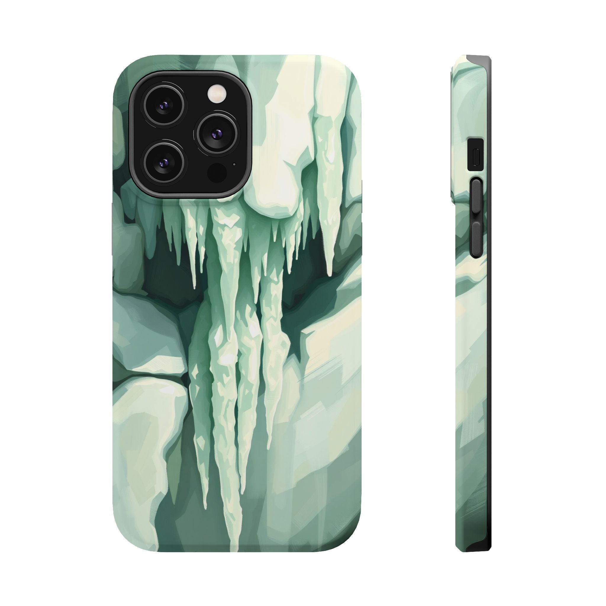 iPhone Earthy Icicle Formation Design Slim Everyday Designer Case · iPhone Case