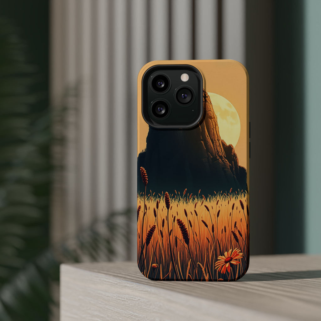 iPhone Spring Meadow Cinematic Art Clean Minimal Snap Cas Slim Snap Case · iPhon