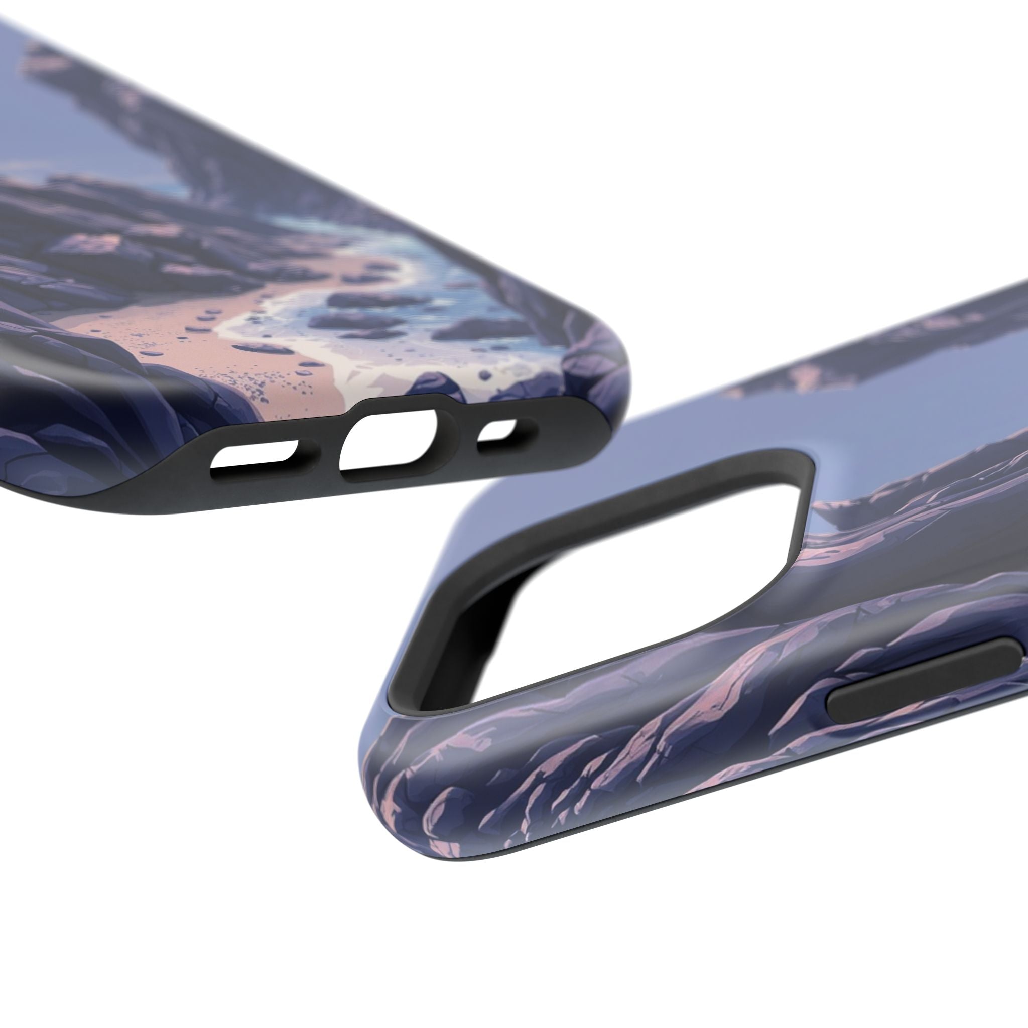 iPhone Rocky Coastline Mystic Art Bold Modern Everyday Snap Case · iPhone Case