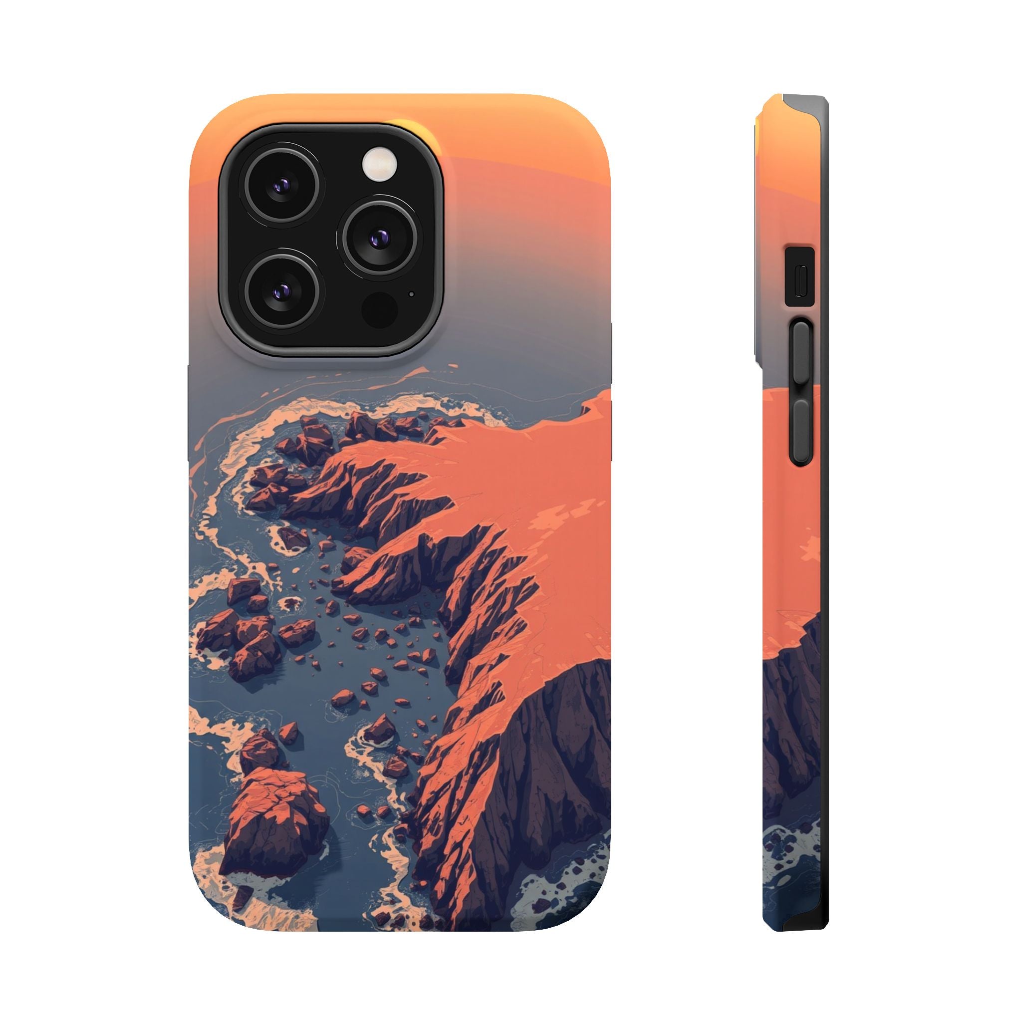 iPhone Earthy Shoreline Aerial Design Slim Everyday iPhone 19 Designer · iPhone