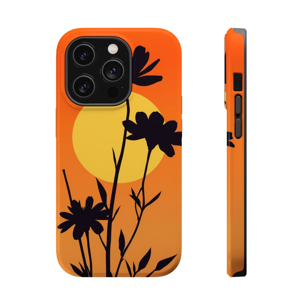 iPhone Vibrant Floral Silhouette Design Slim Everyday iPhone Designer · iPhone C