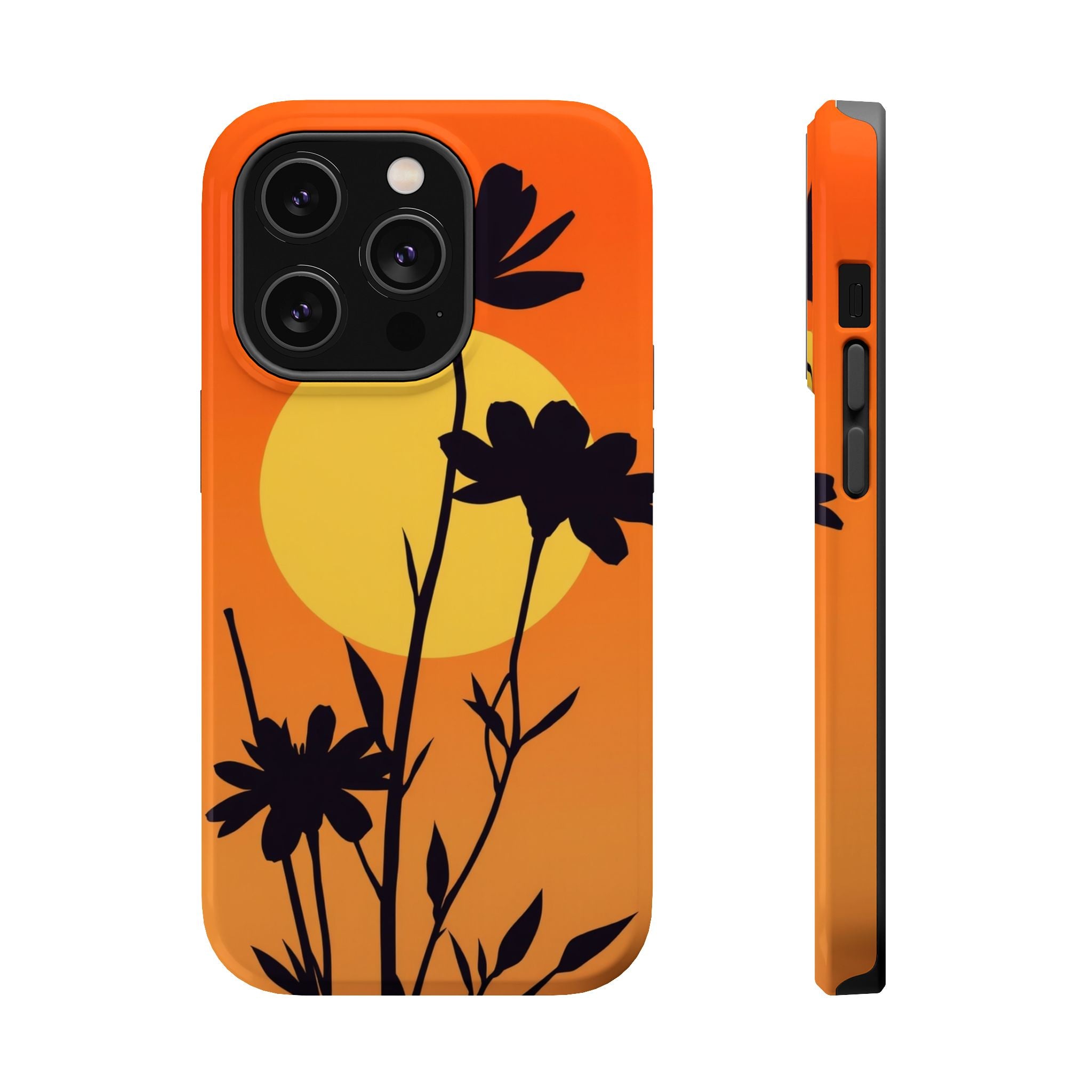 iPhone Vibrant Floral Silhouette Design Slim Everyday iPhone Designer · iPhone C
