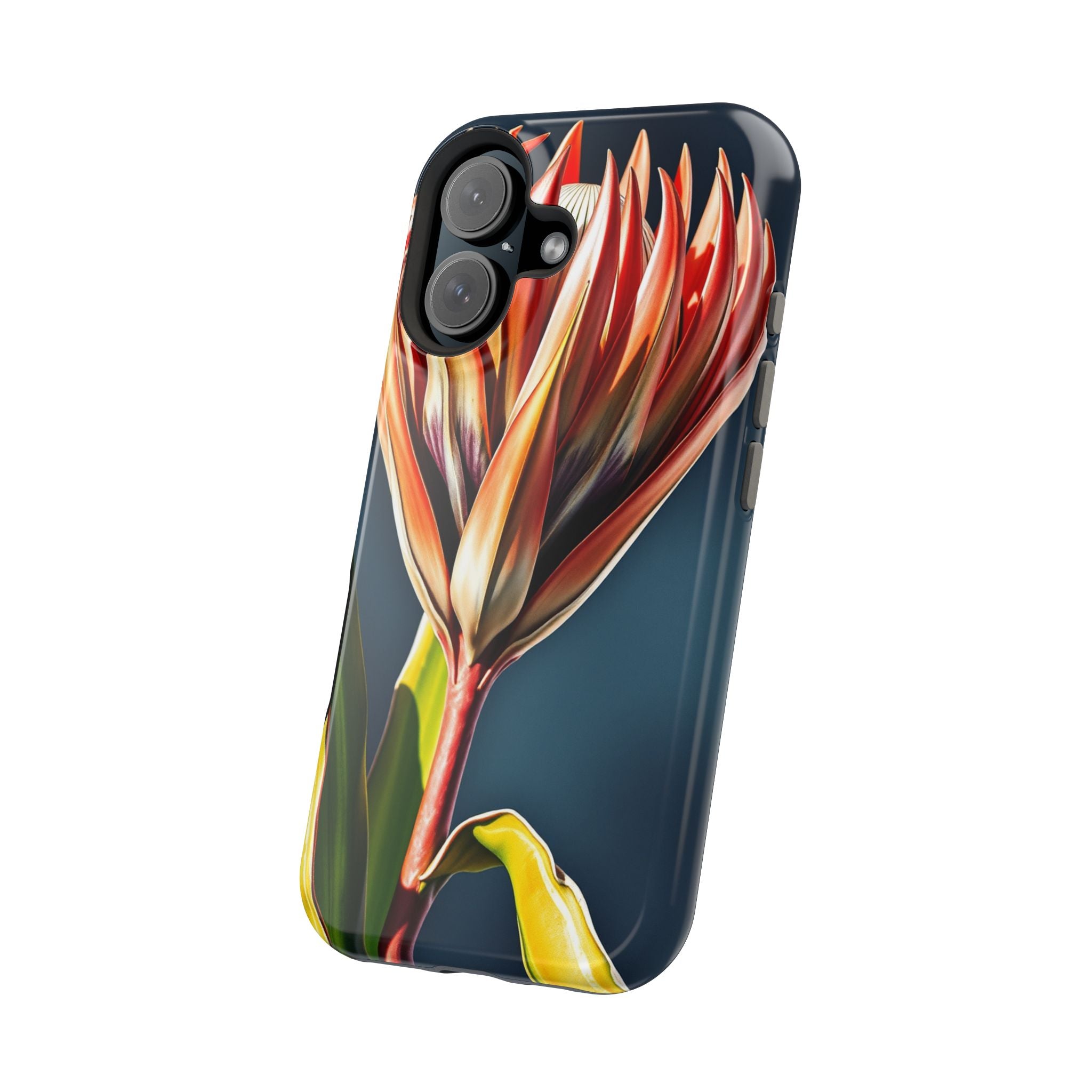 iPhone Protea Bold Vibrant Watercolor Slim Snap Case Ga · iPhone Case