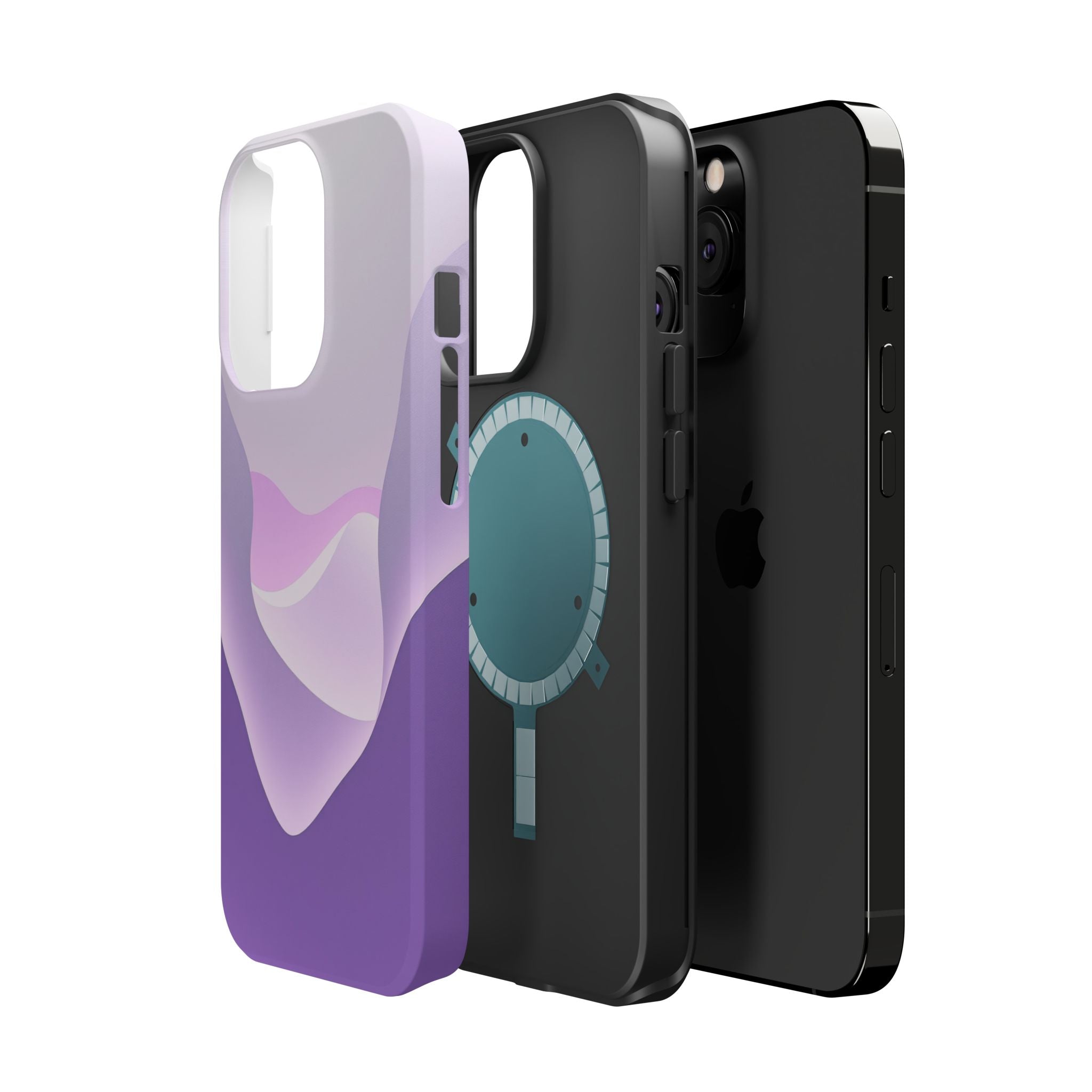 iPhone Desert Dunes Paper Cut Art Bold Modern Everyday Snap Case · iPhone Case