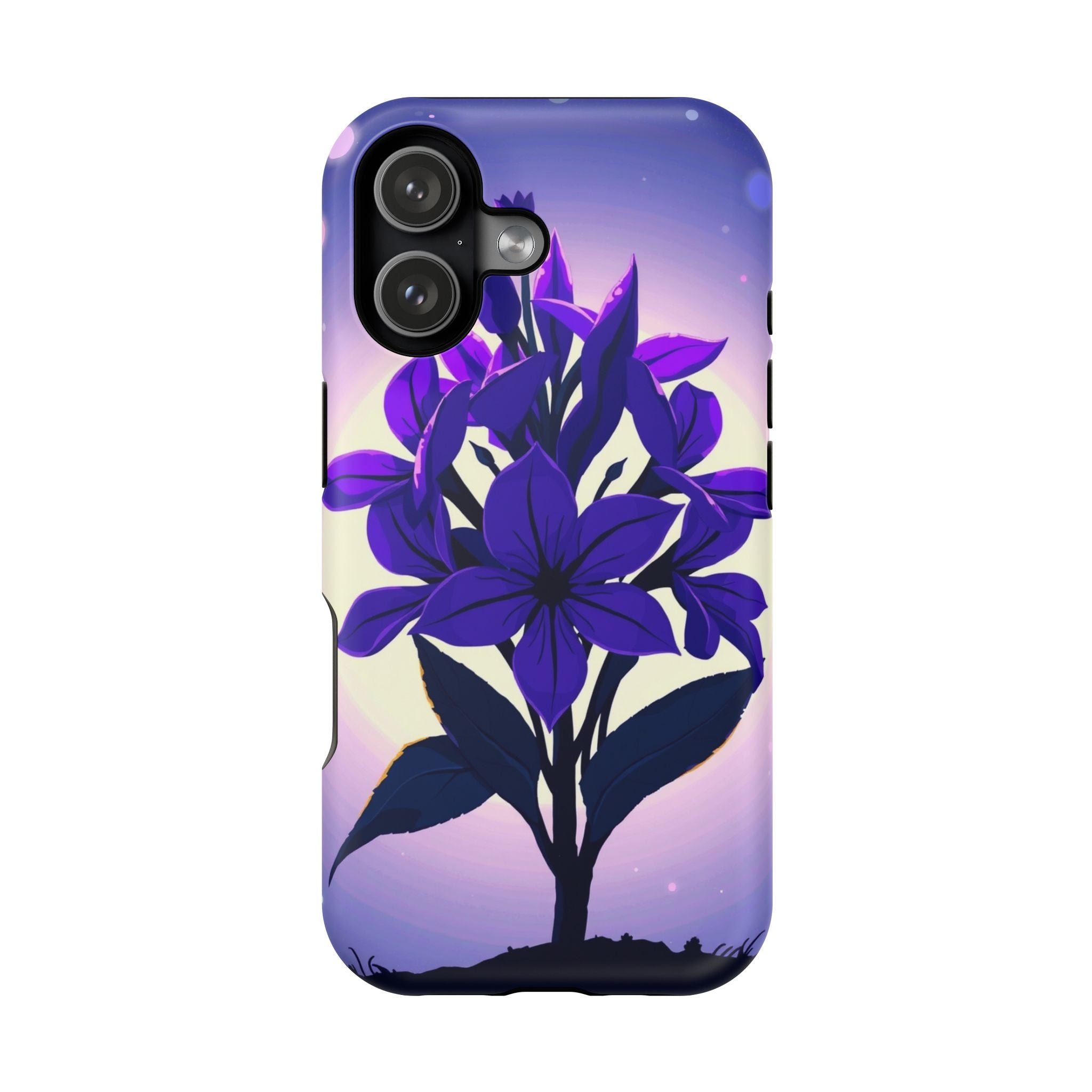 iPhone Floral Crown Mystic Art 13 Bold Modern Everyday Snap Case · iPhone Case