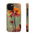 iPhone Burnt Orange And Sand Wildflower Bunch Slim iPhone Everyday · iPhone Case