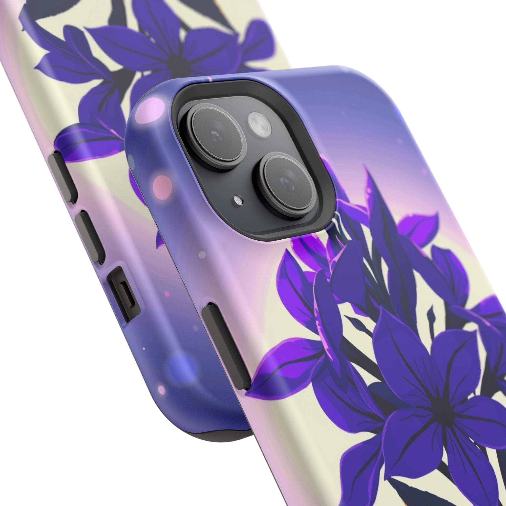 iPhone Floral Crown Mystic Art 13 Bold Modern Everyday Snap Case · iPhone Case