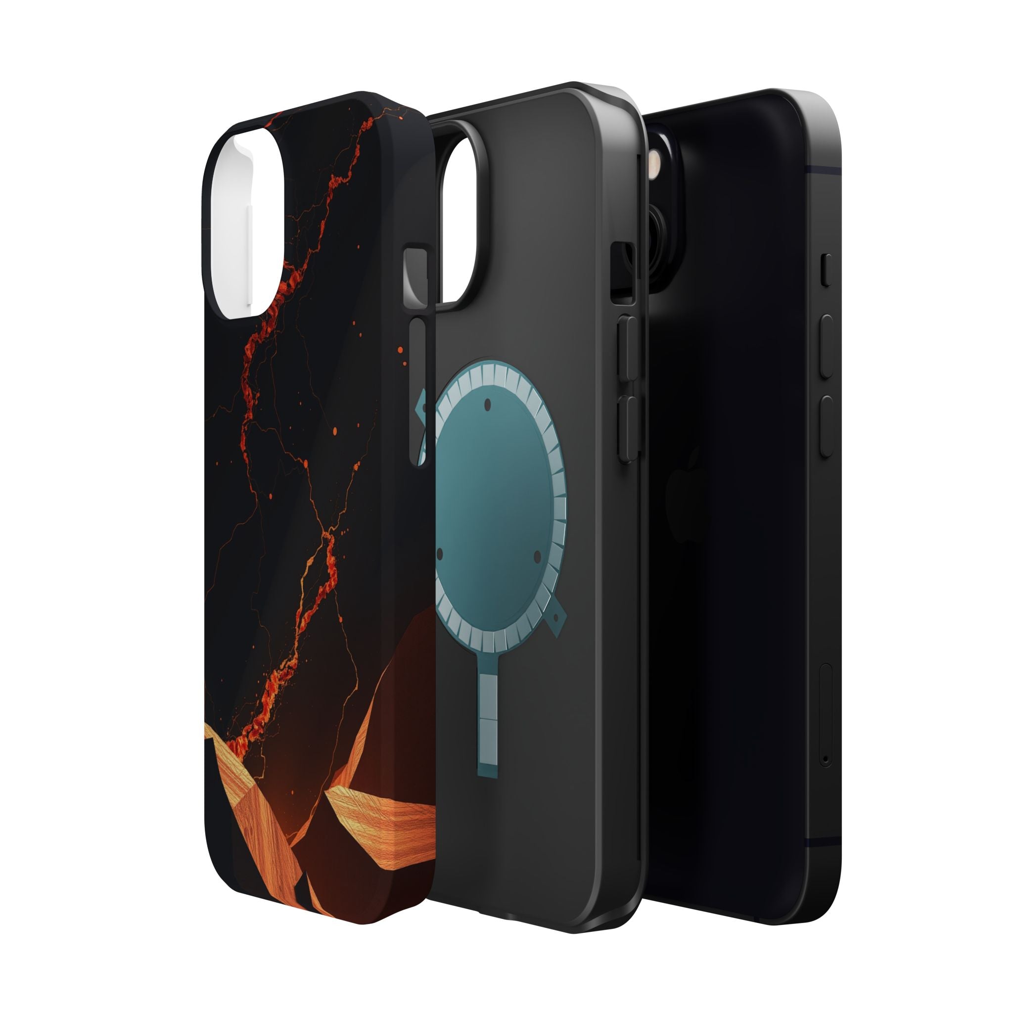 iPhone Petal Storm Electric Art 10 Bold Modern Everyday Snap Case · iPhone Case