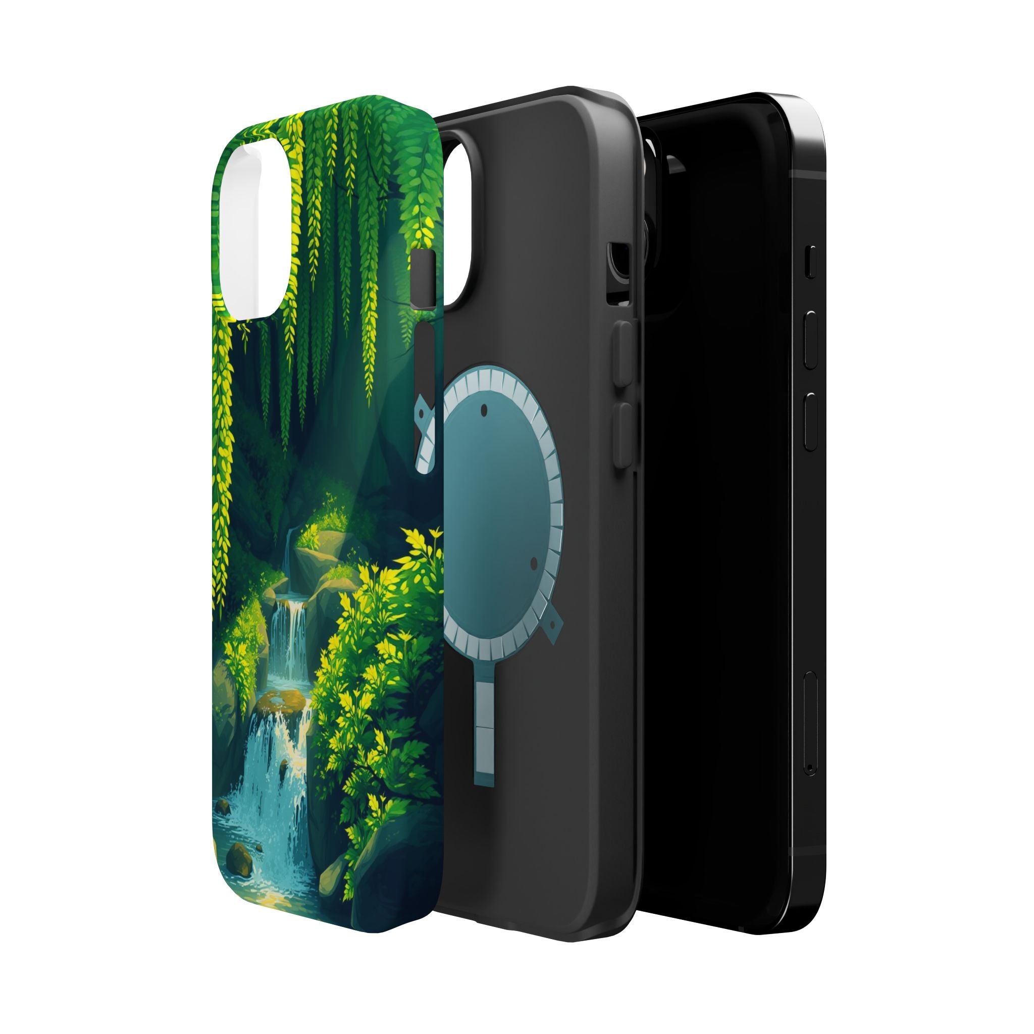 iPhone Earthy Wisteria Cascade Design Slim Everyday iPhone 13 Designer · iPhone