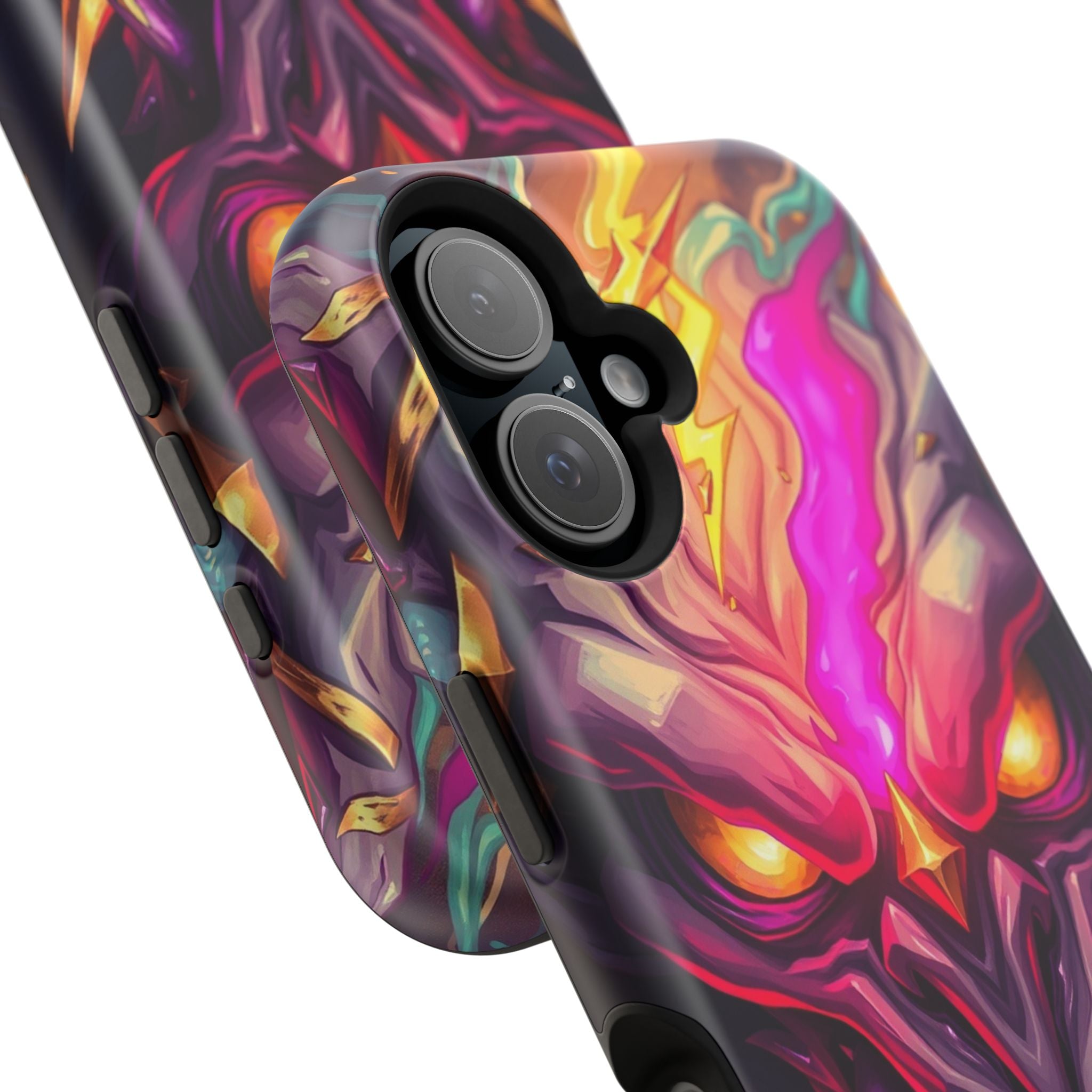 iPhone Chaos Goblin Energy Gold Foil Luxury Slim Everyday Designer Case · iPhone