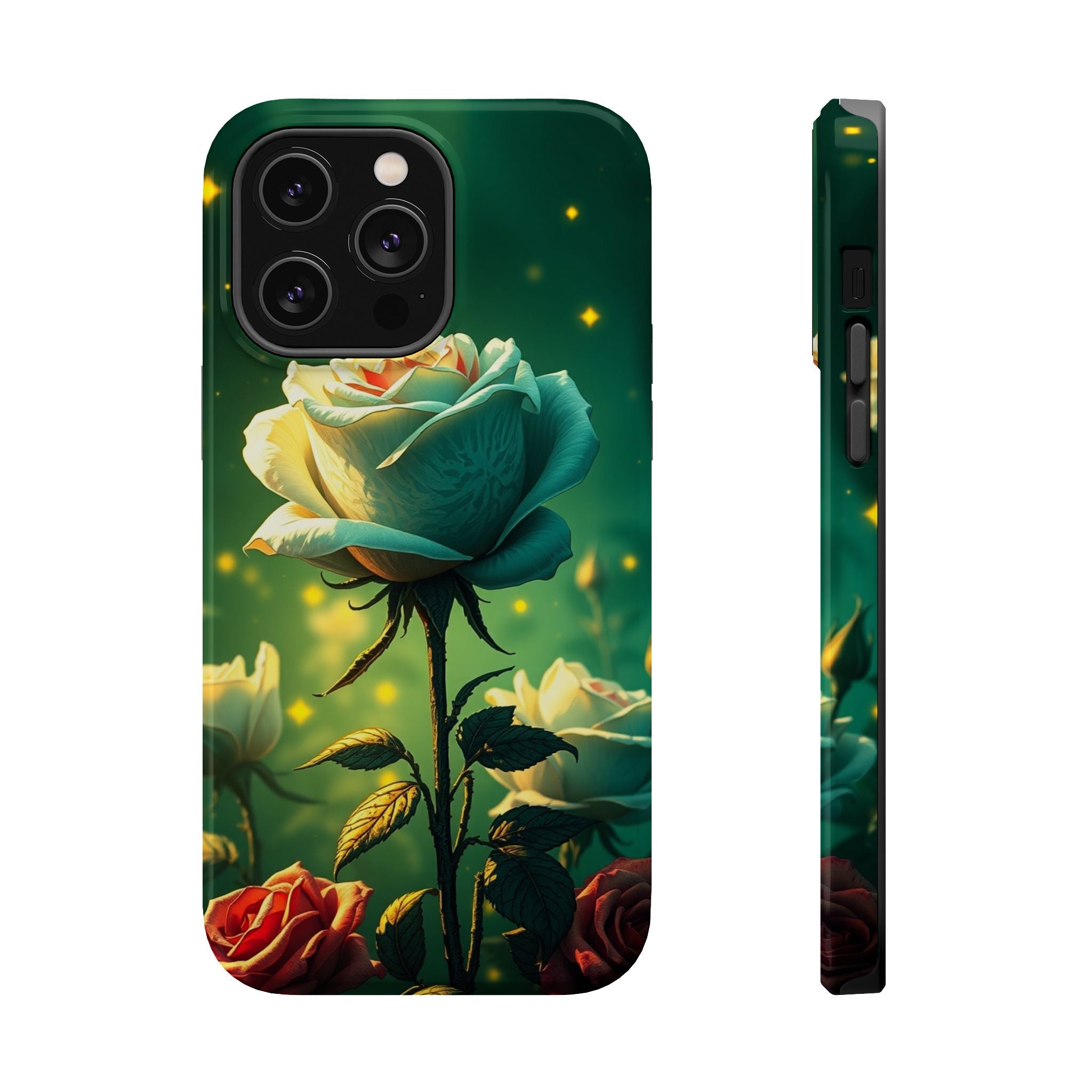 iPhone Earthy Rose Garden Design Bold Modern Everyday Snap Case · iPhone Case