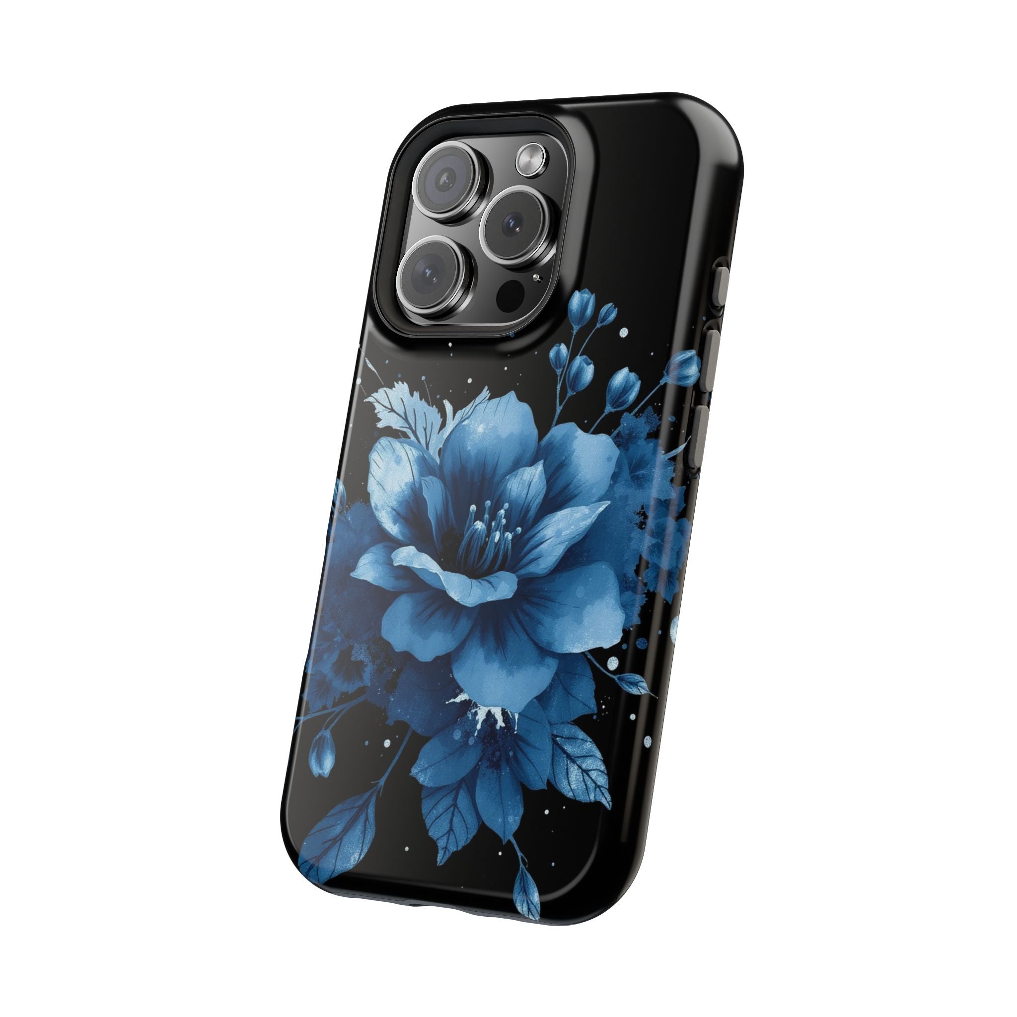 iPhone Serene Floral Watercolor Splash Design Slim Everyday Designer · iPhone Ca