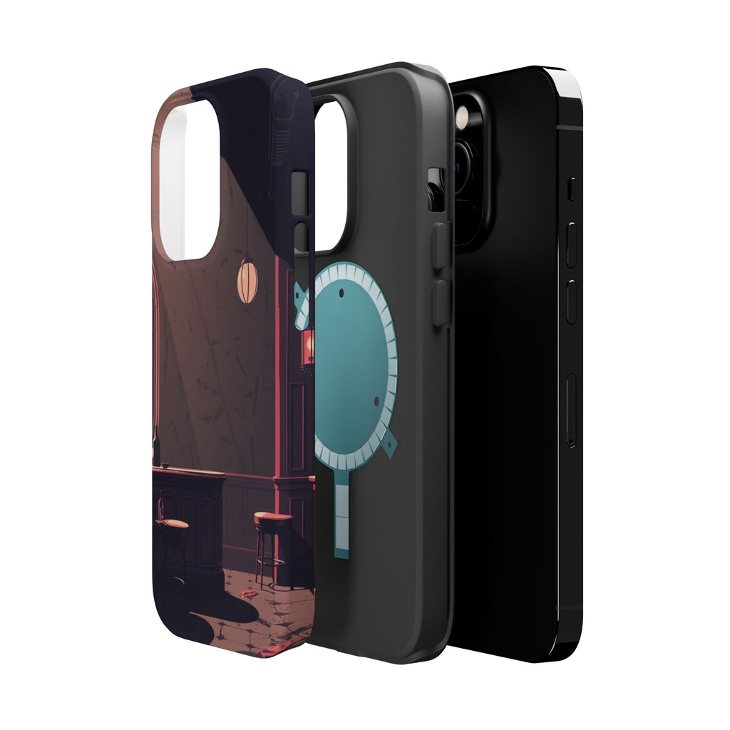 iPhone Speakeasy Dark Grunge Distressed Slim Everyday Designer Case · iPhone Cas