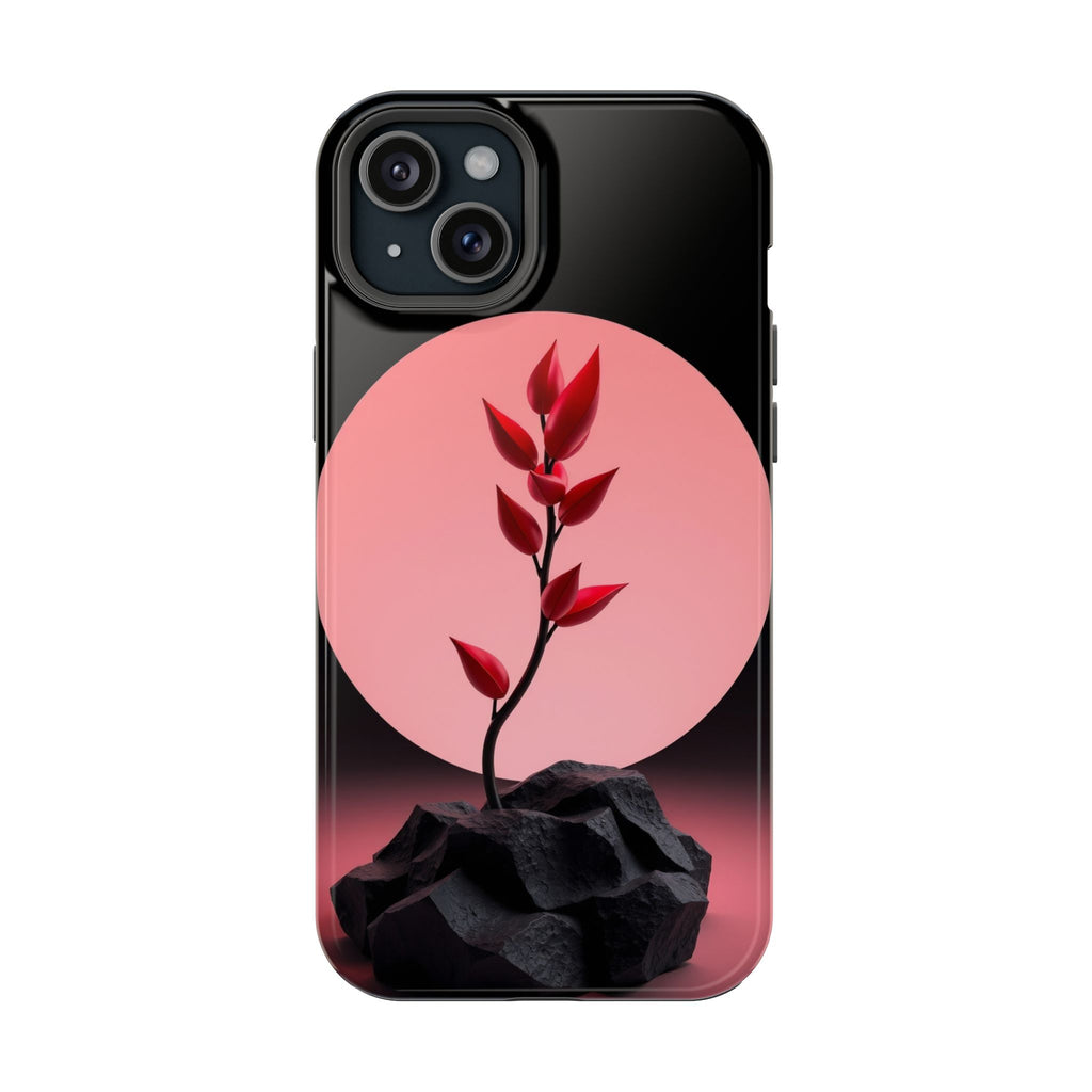 iPhone Serene Minimalist Stem Design Slim Everyday Designer Case · iPhone Case