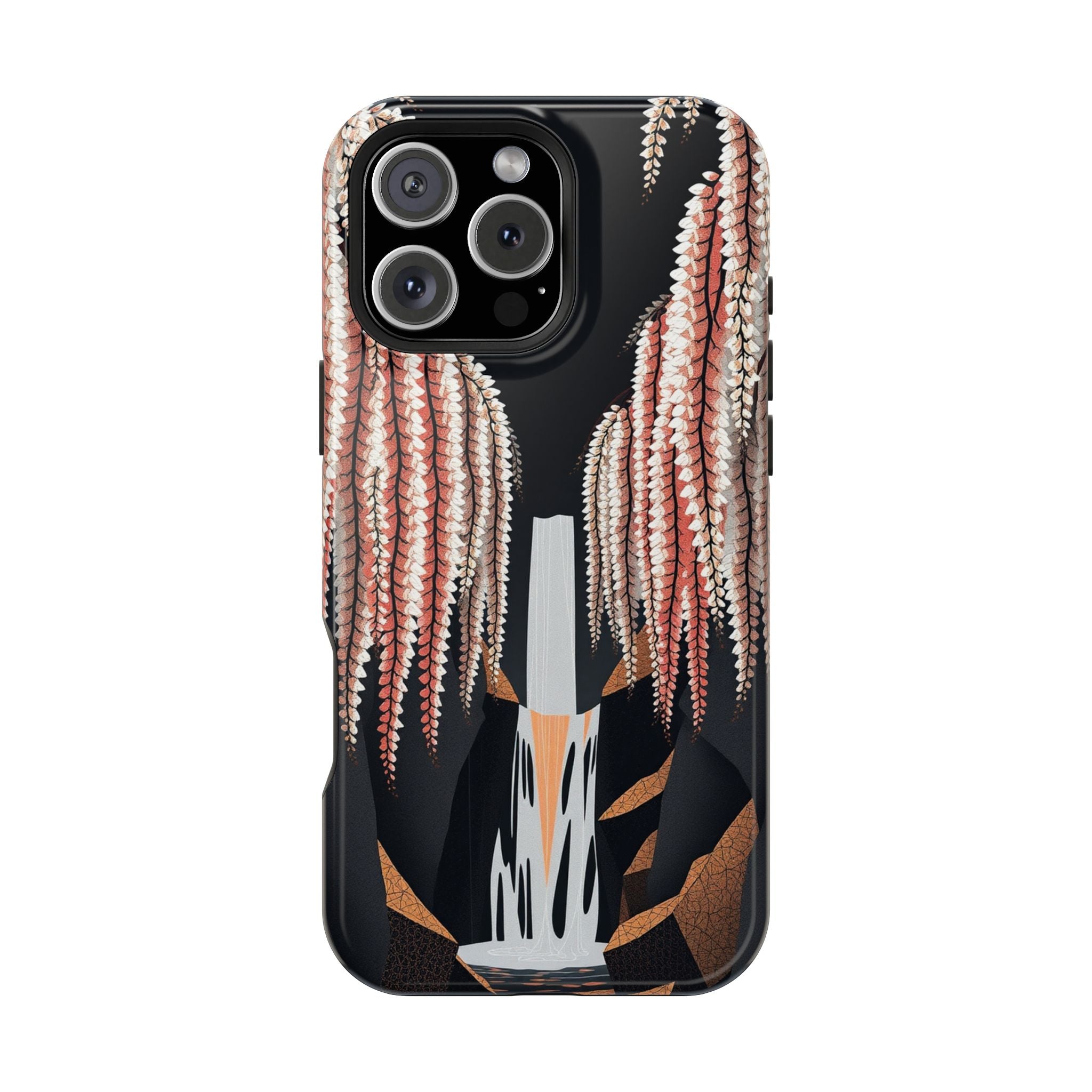 iPhone Earthy Wisteria Cascade Design Slim Everyday iPhone 10 Designer · iPhone