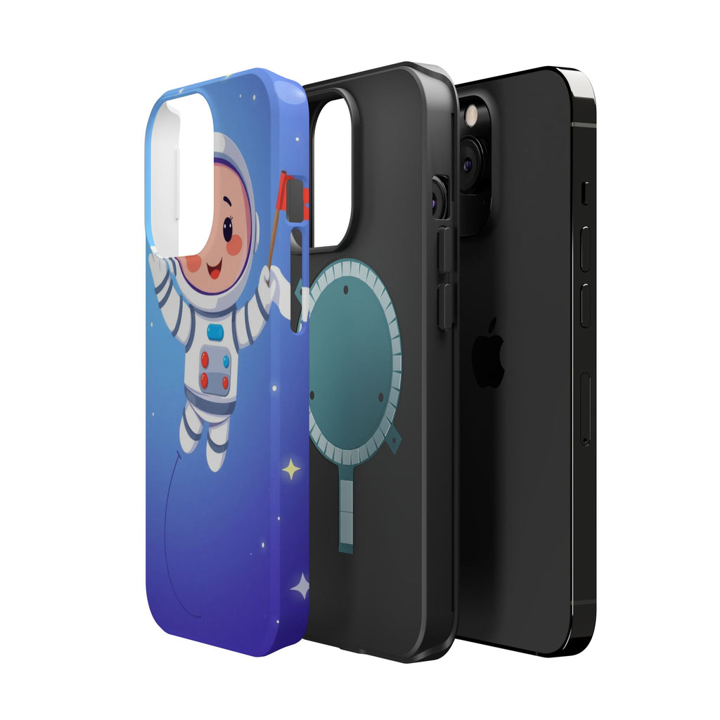 iPhone Cute Astronaut Floating Kids Fun iPhone Phone Case Gift Slim · iPhone Cas