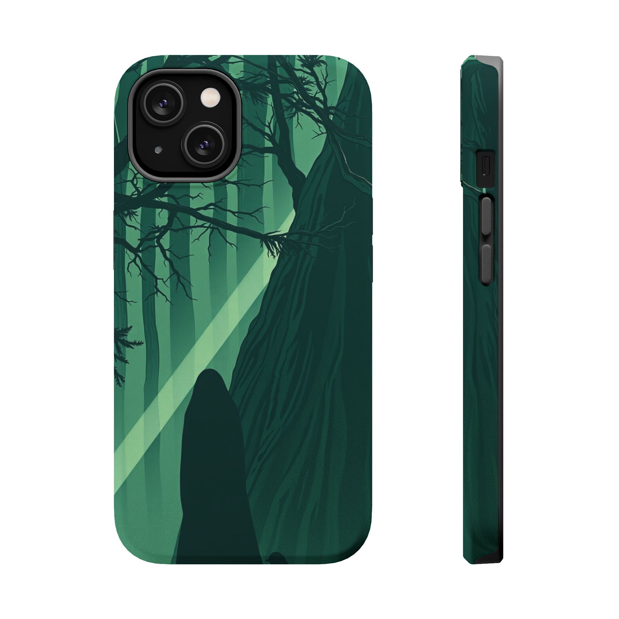 iPhone Sage And Ivory Dark Forest Spirits Slim Everyday Designer Case · iPhone C