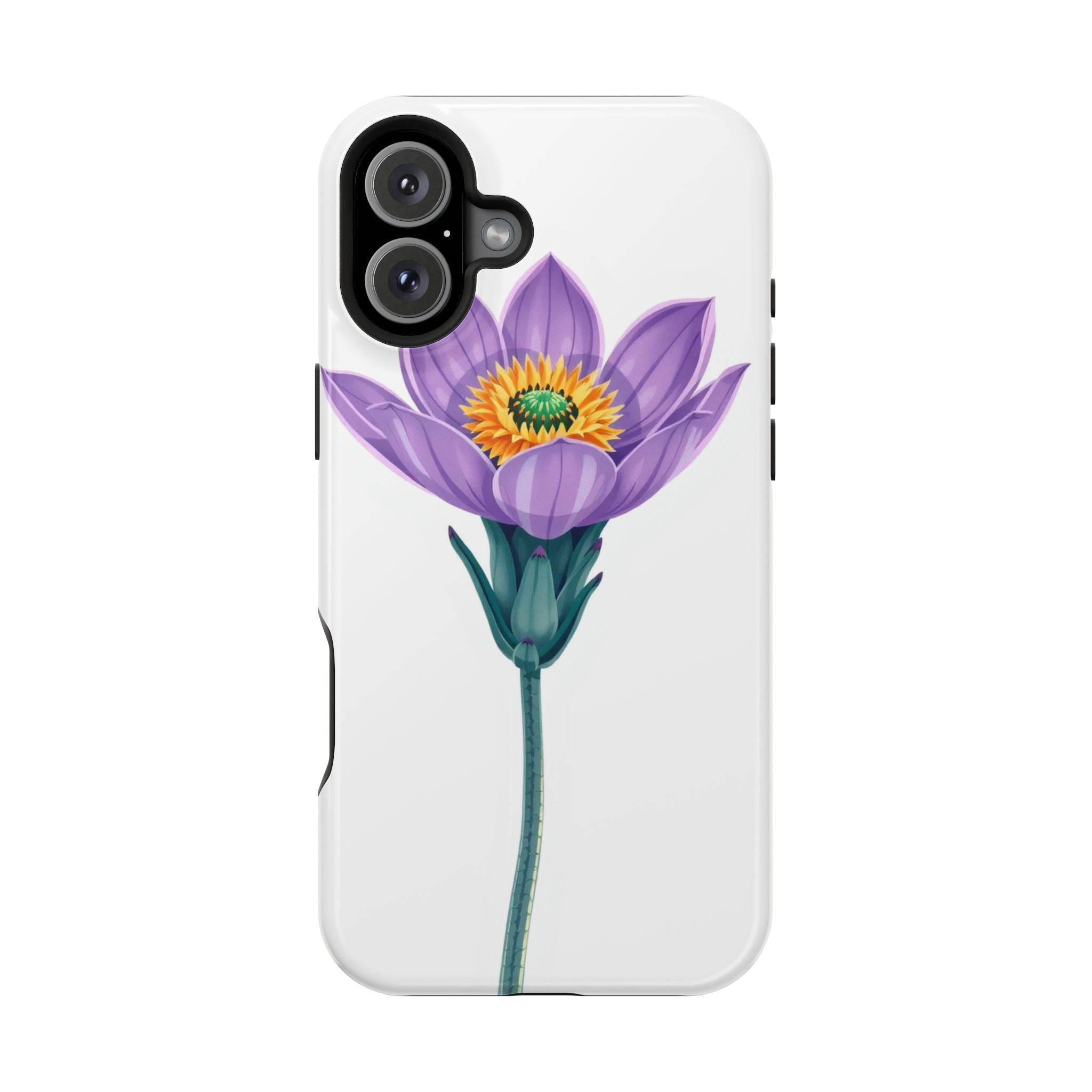 iPhone Indigo And Violet Desert Flower Slim Everyday Designer Case · iPhone Case